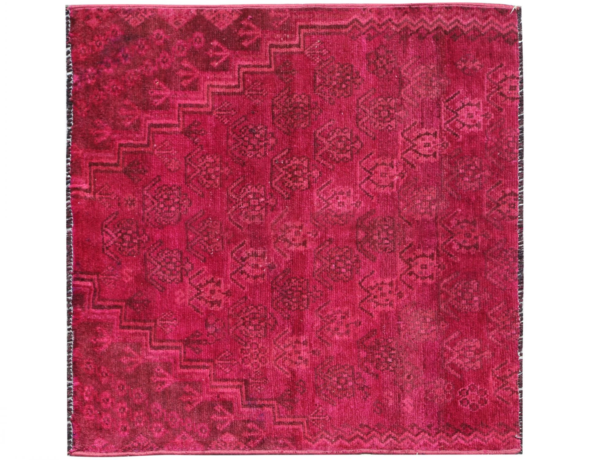 Tappeto Vintage  rosso <br/>115 x 110 cm