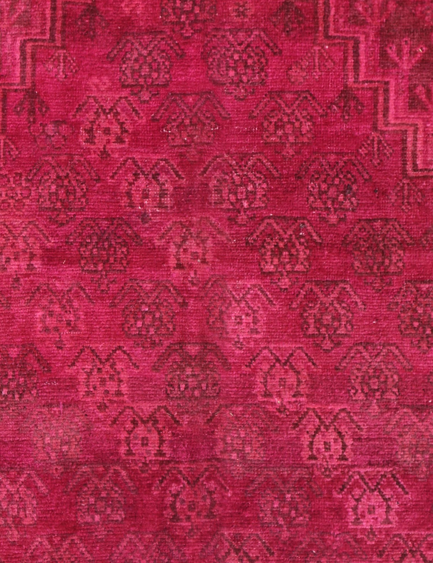 Tappeto Vintage  rosso <br/>115 x 110 cm