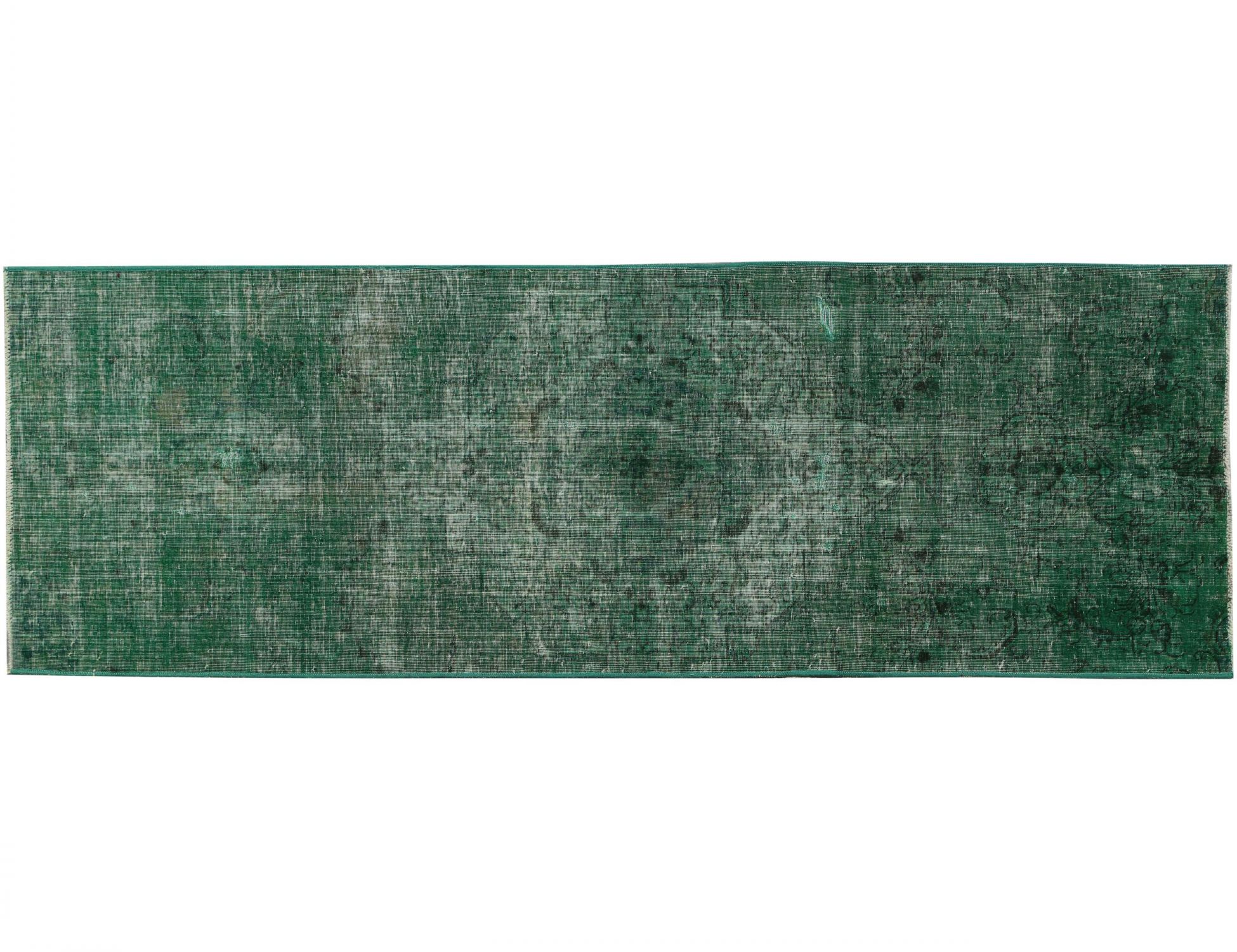 Vintage Tæppe  grøn <br/>283 x 91 cm