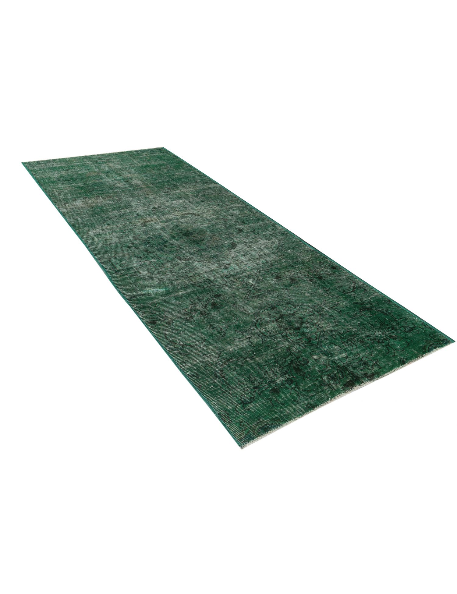 Vintage Tæppe  grøn <br/>283 x 91 cm