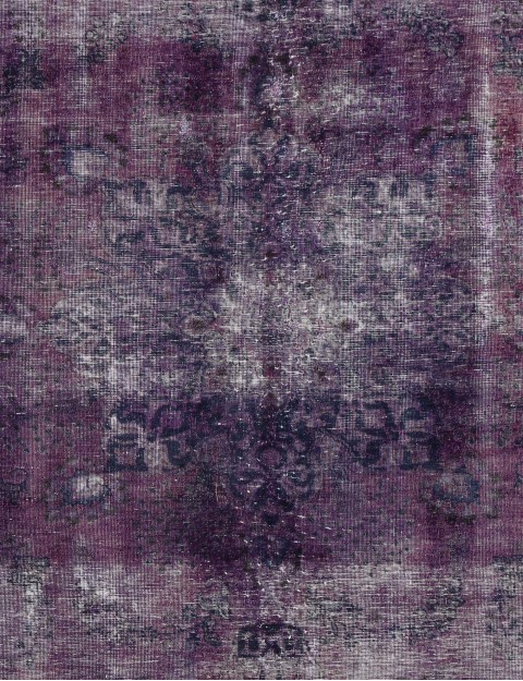 Lila Persien Vintage Teppich  274 x 178 cm