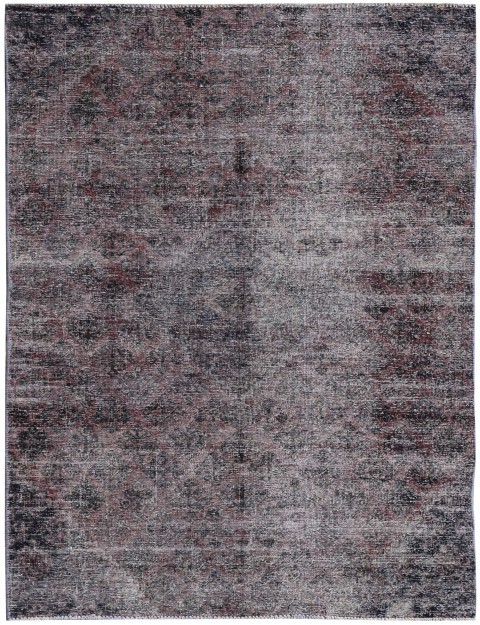 Lila Persien Vintage Teppich 244 x 132 cm