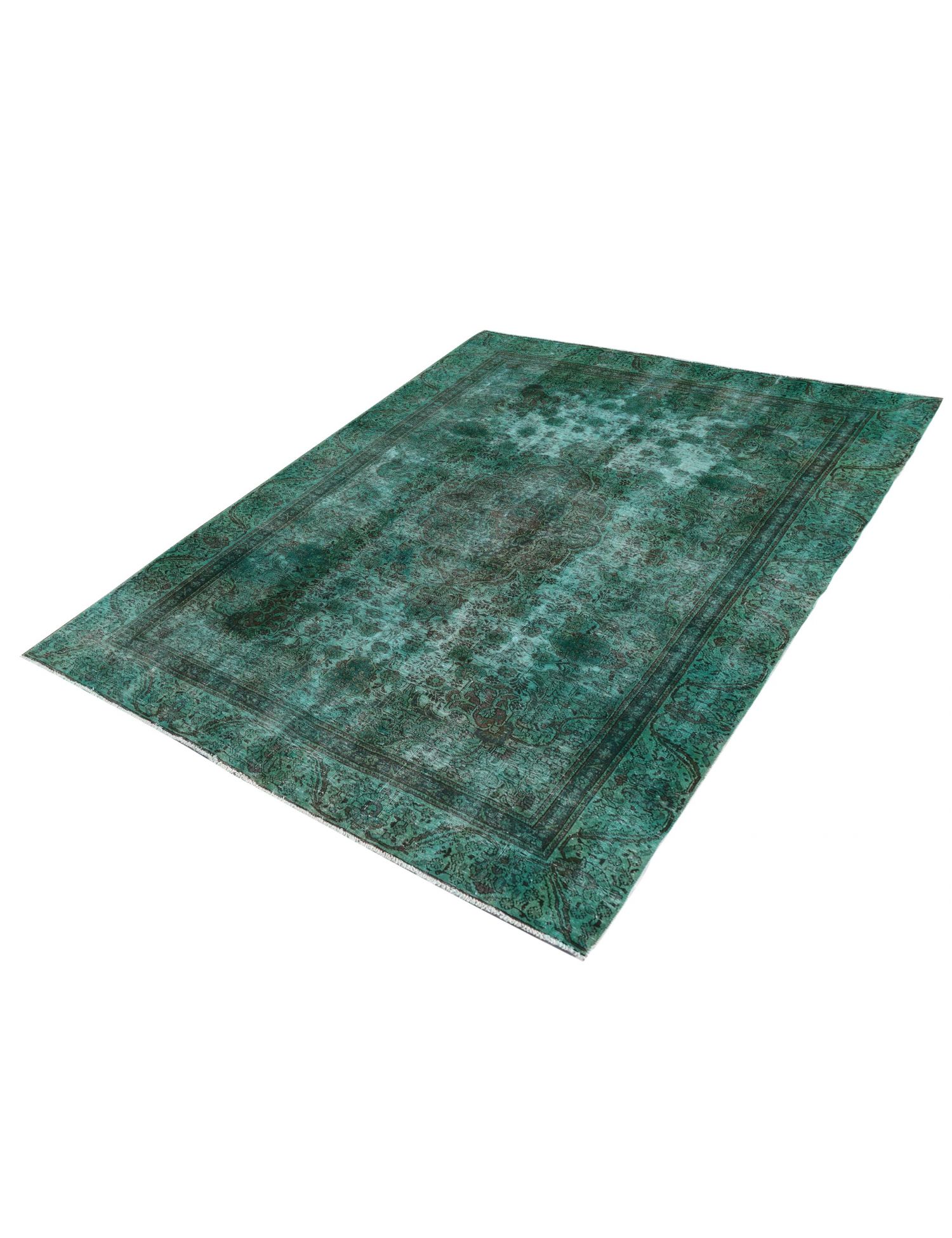 Vintage Teppich  grün <br/>310 x 231 cm