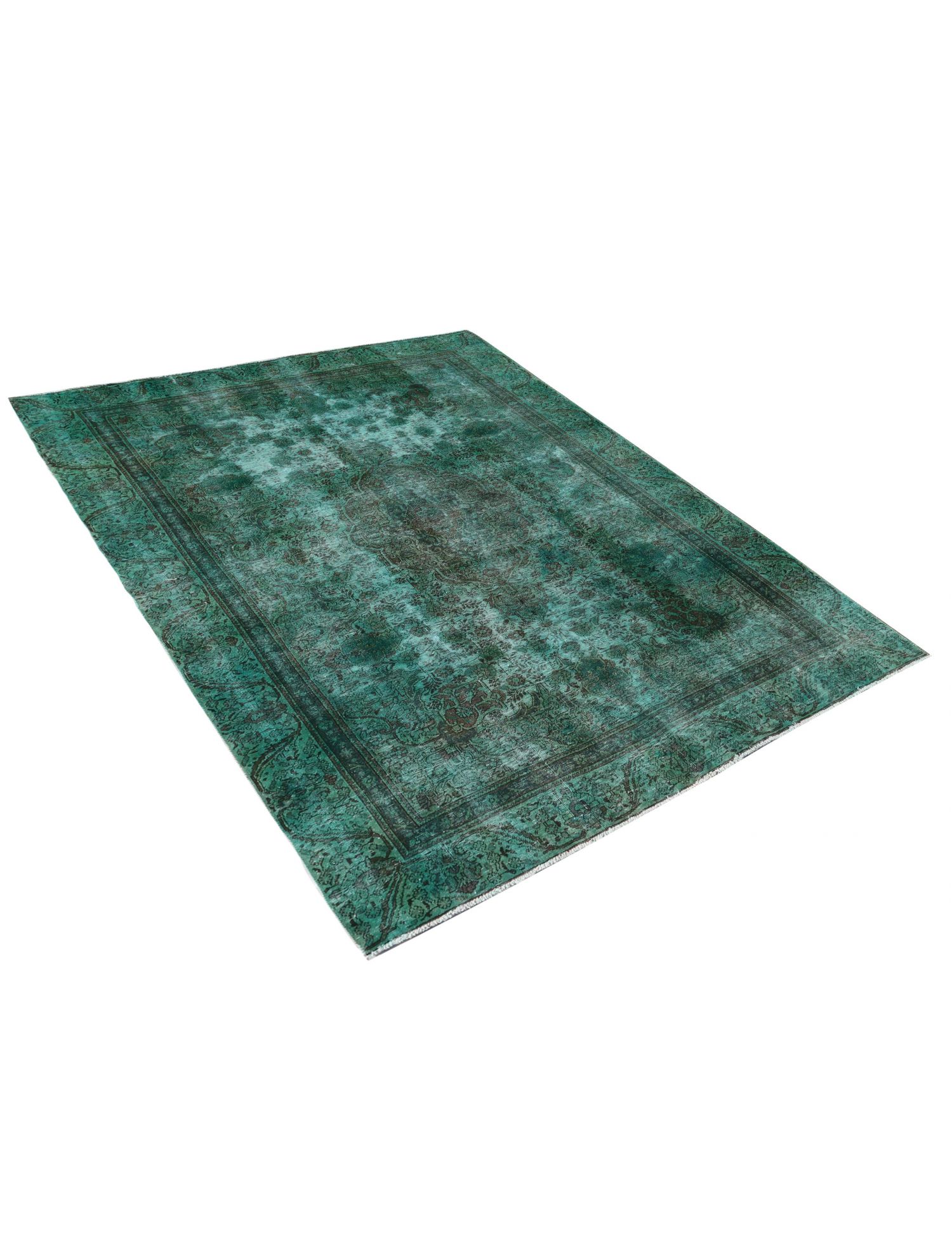 Vintage Teppich  grün <br/>310 x 231 cm
