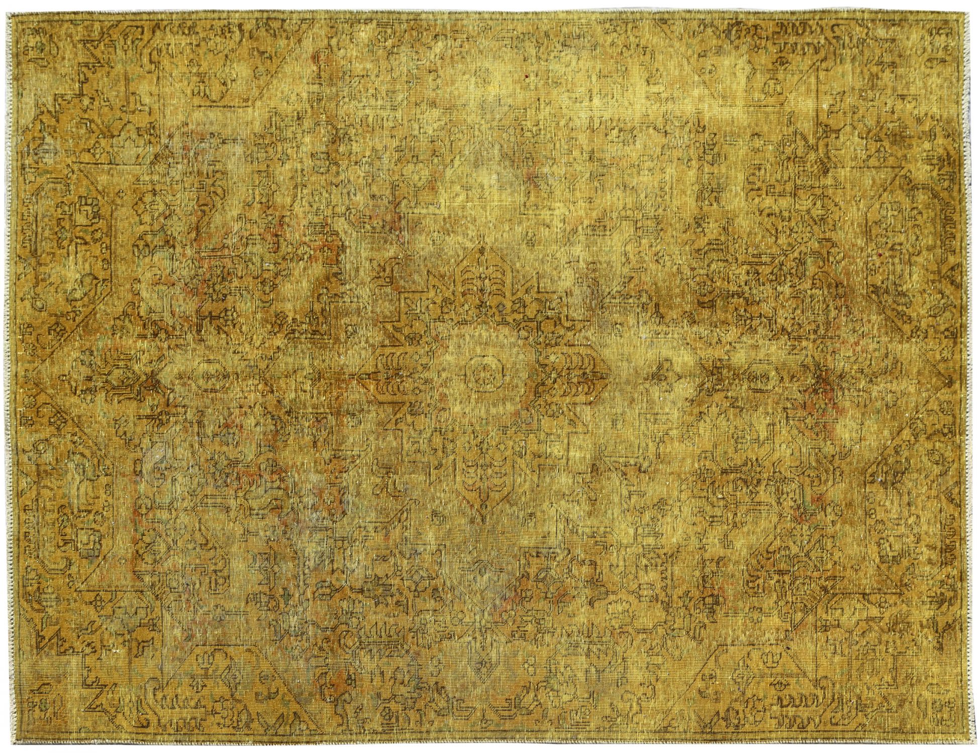 Vintage Carpet  yellow  <br/>295 x 210 cm