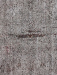 Grå Persien Vintage Matta  242 x 186 cm