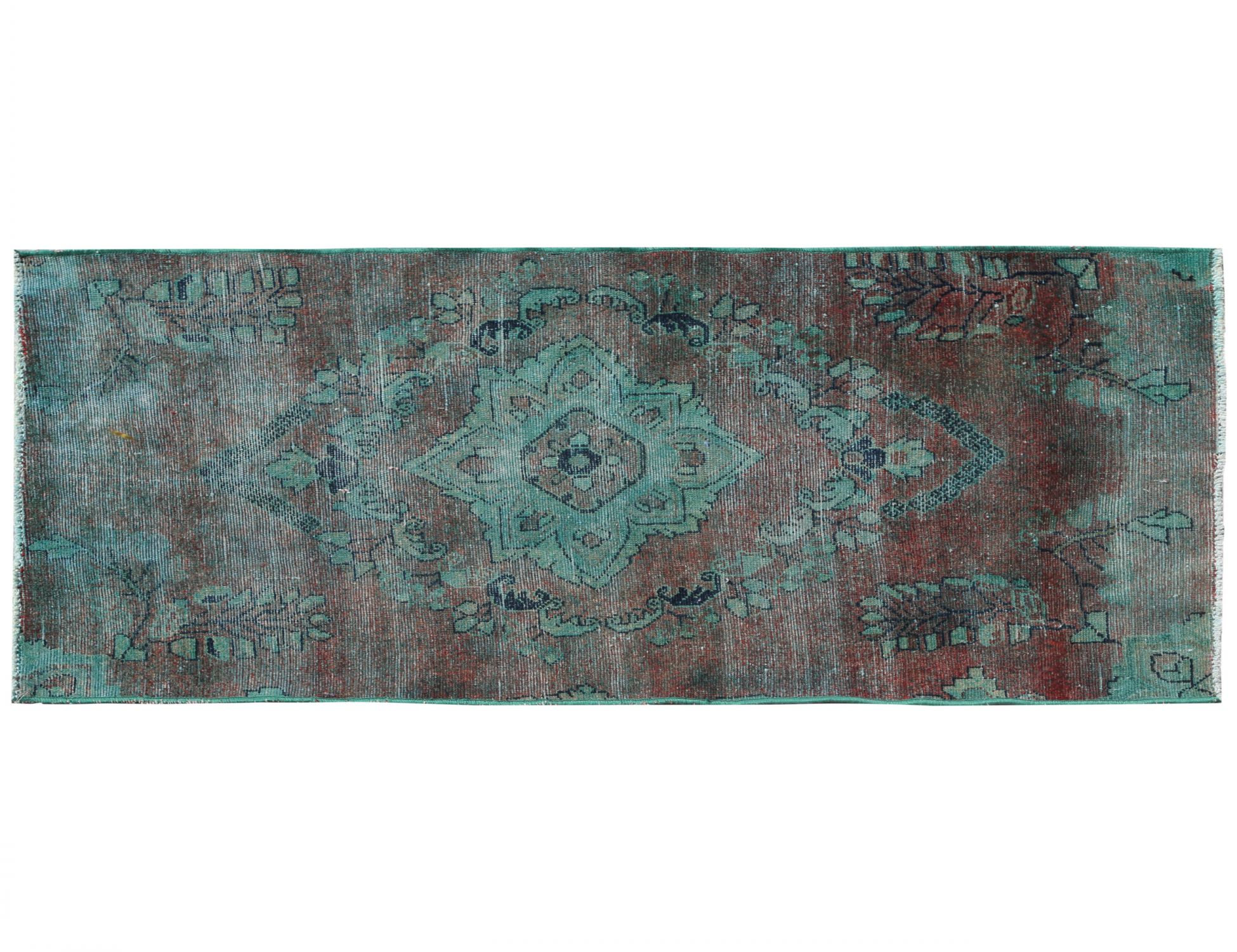 Tappeto Vintage  verde <br/>152 x 88 cm