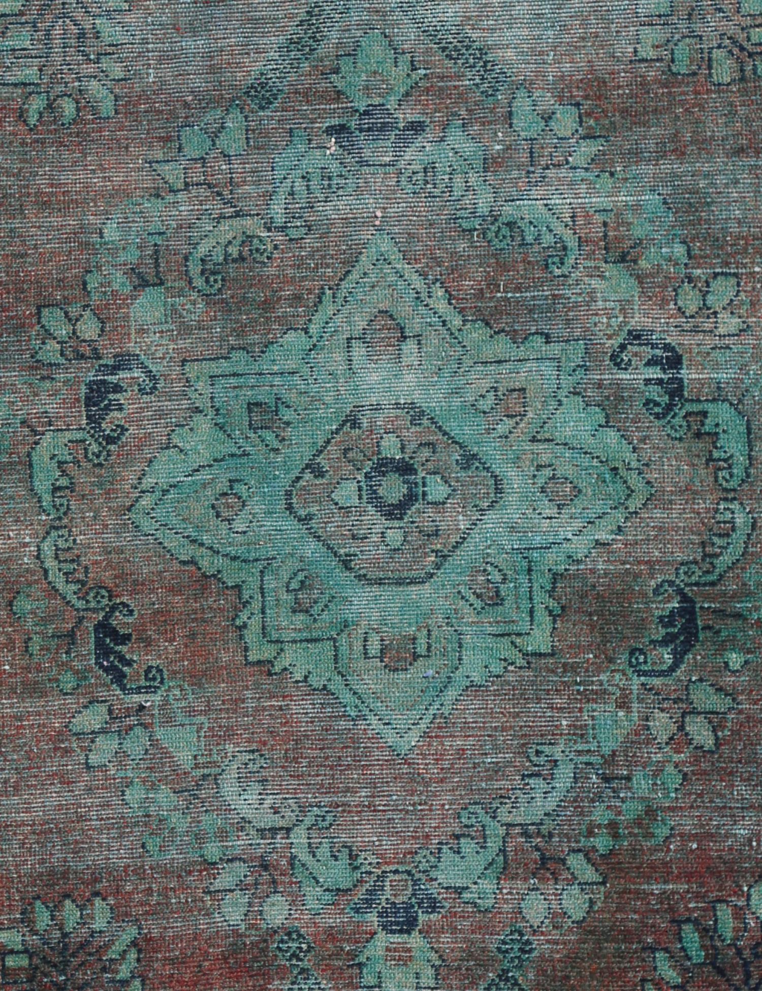 Tappeto Vintage  verde <br/>152 x 88 cm