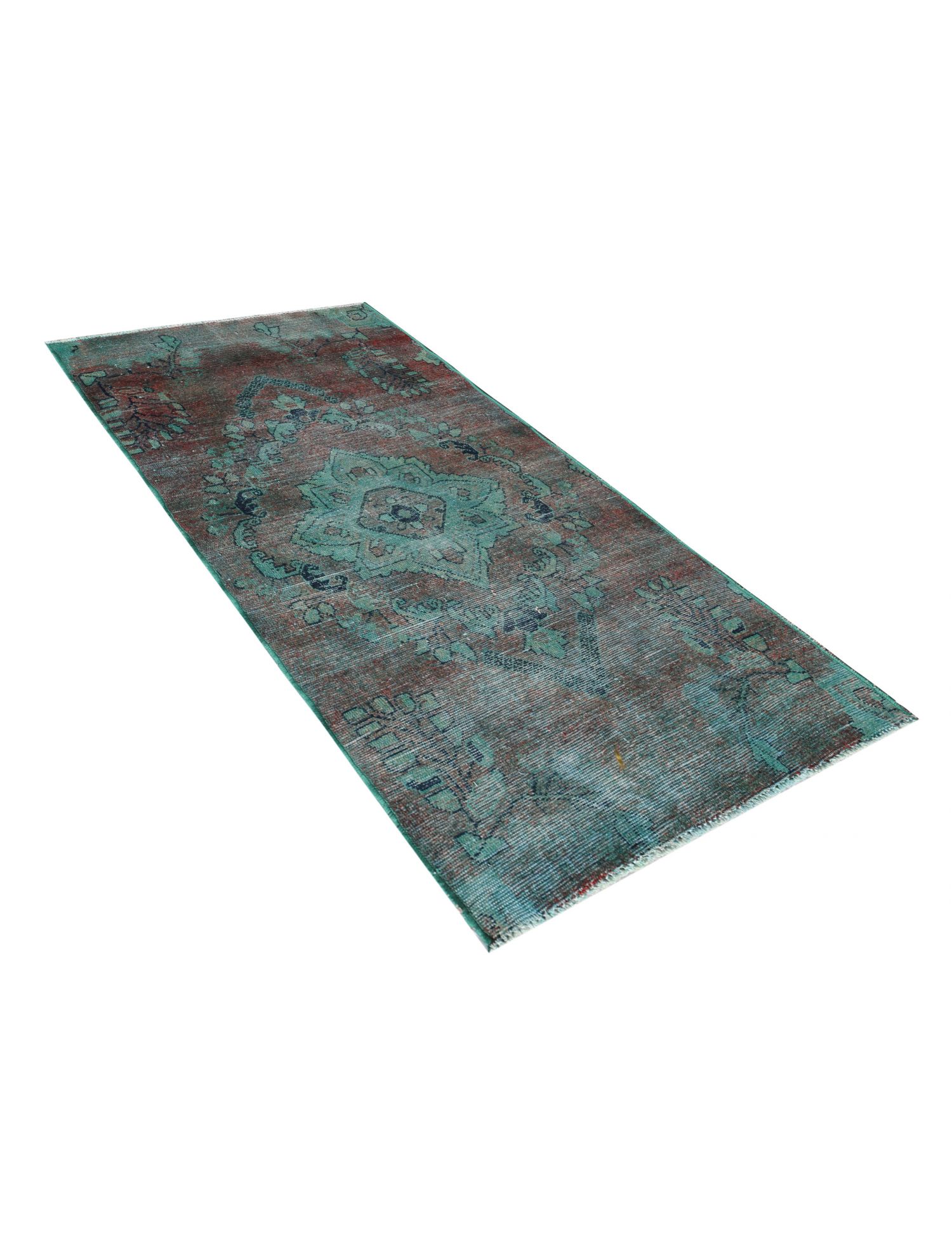 Tappeto Vintage  verde <br/>152 x 88 cm