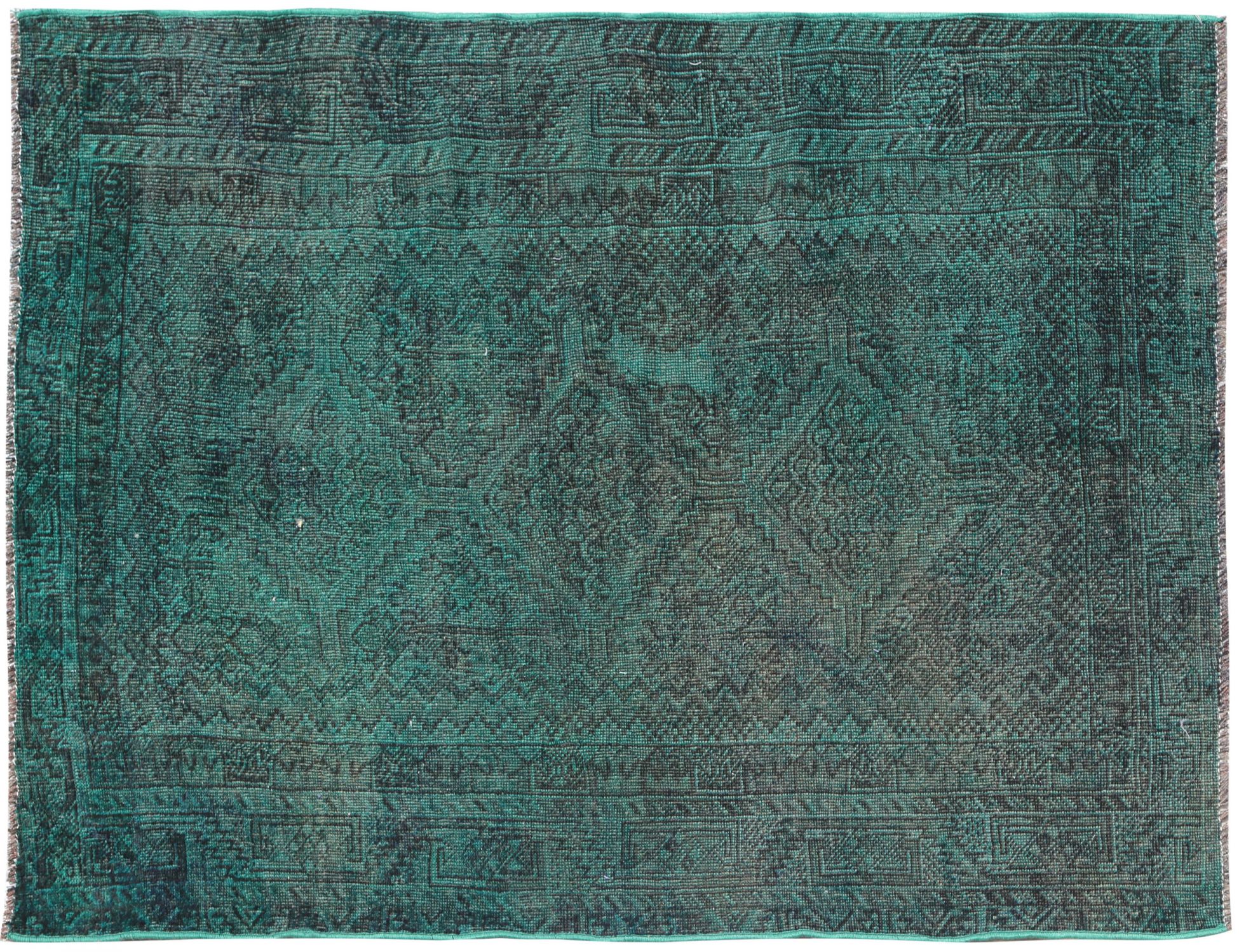 Tappeto Vintage  verde <br/>210 x 143 cm