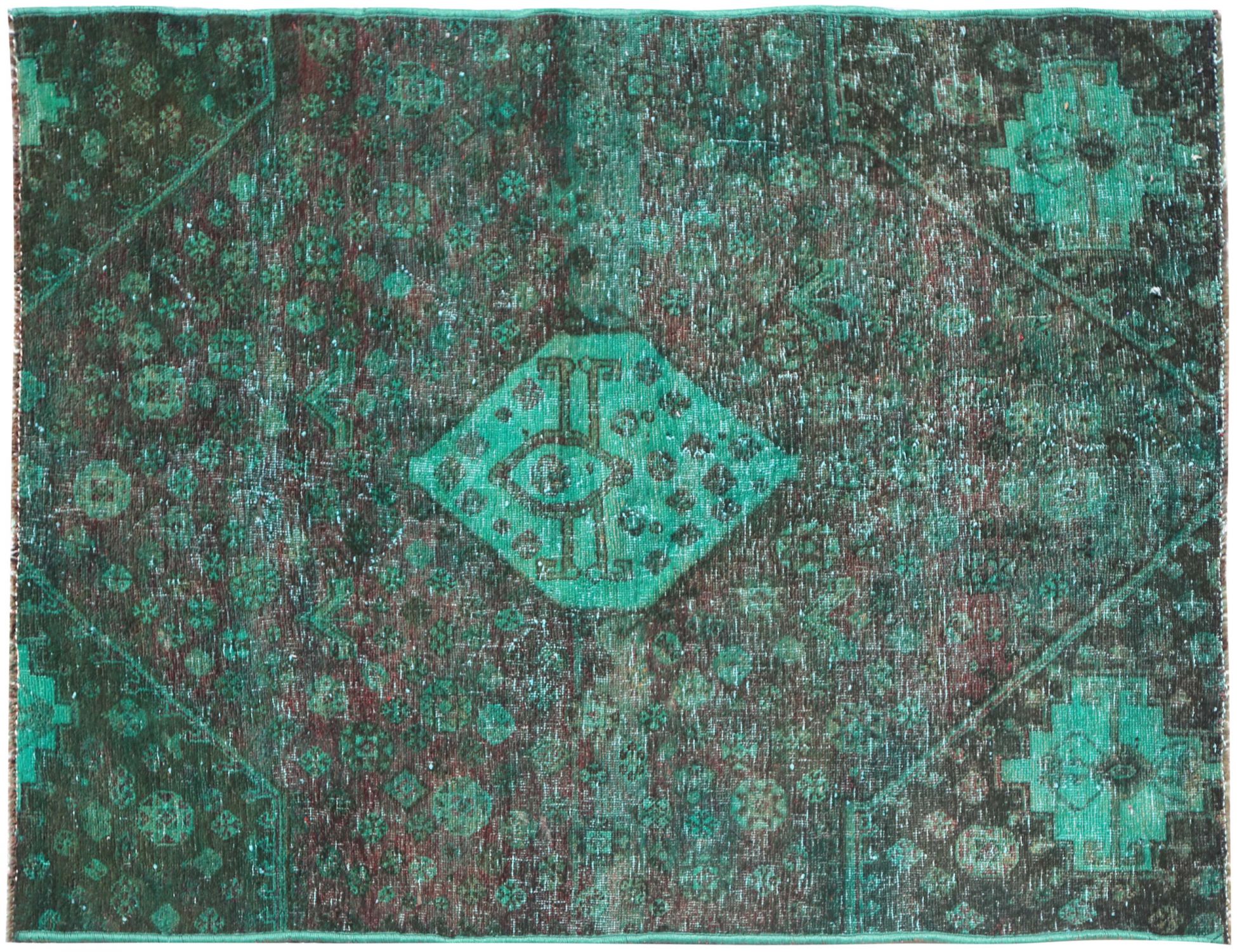 Tappeto Vintage  blu <br/>200 x 115 cm