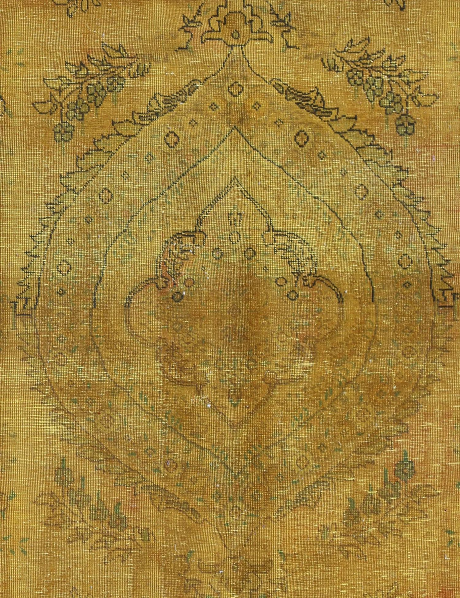 Tappeto Vintage  giallo <br/>242 x 142 cm