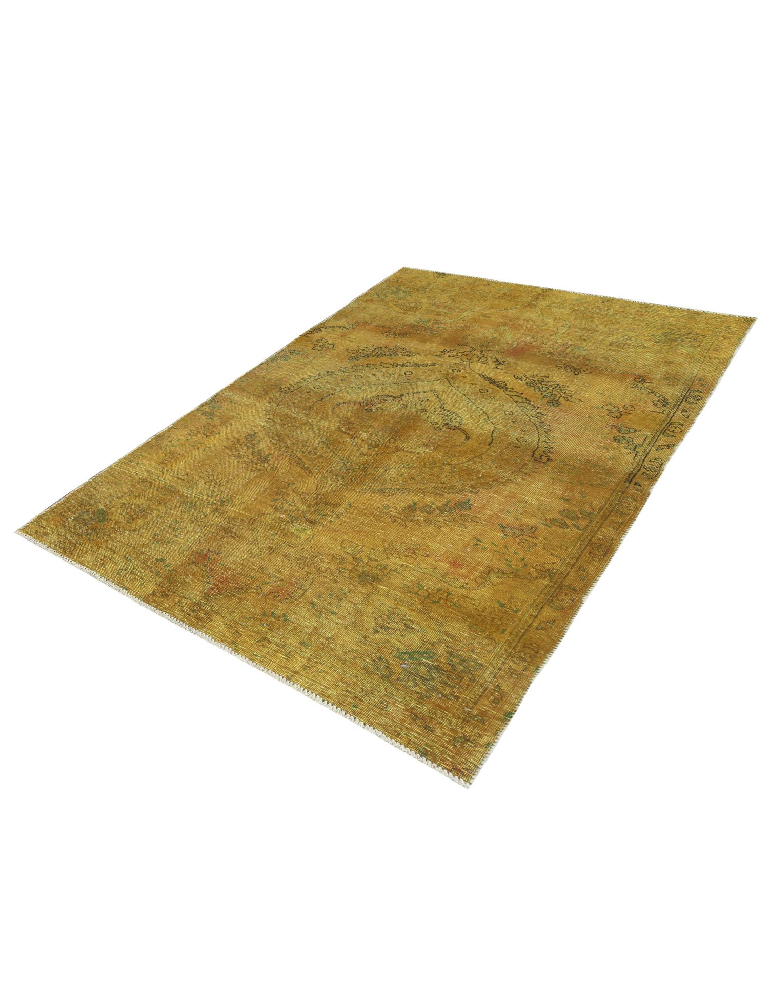 Tappeto Vintage  giallo <br/>242 x 142 cm