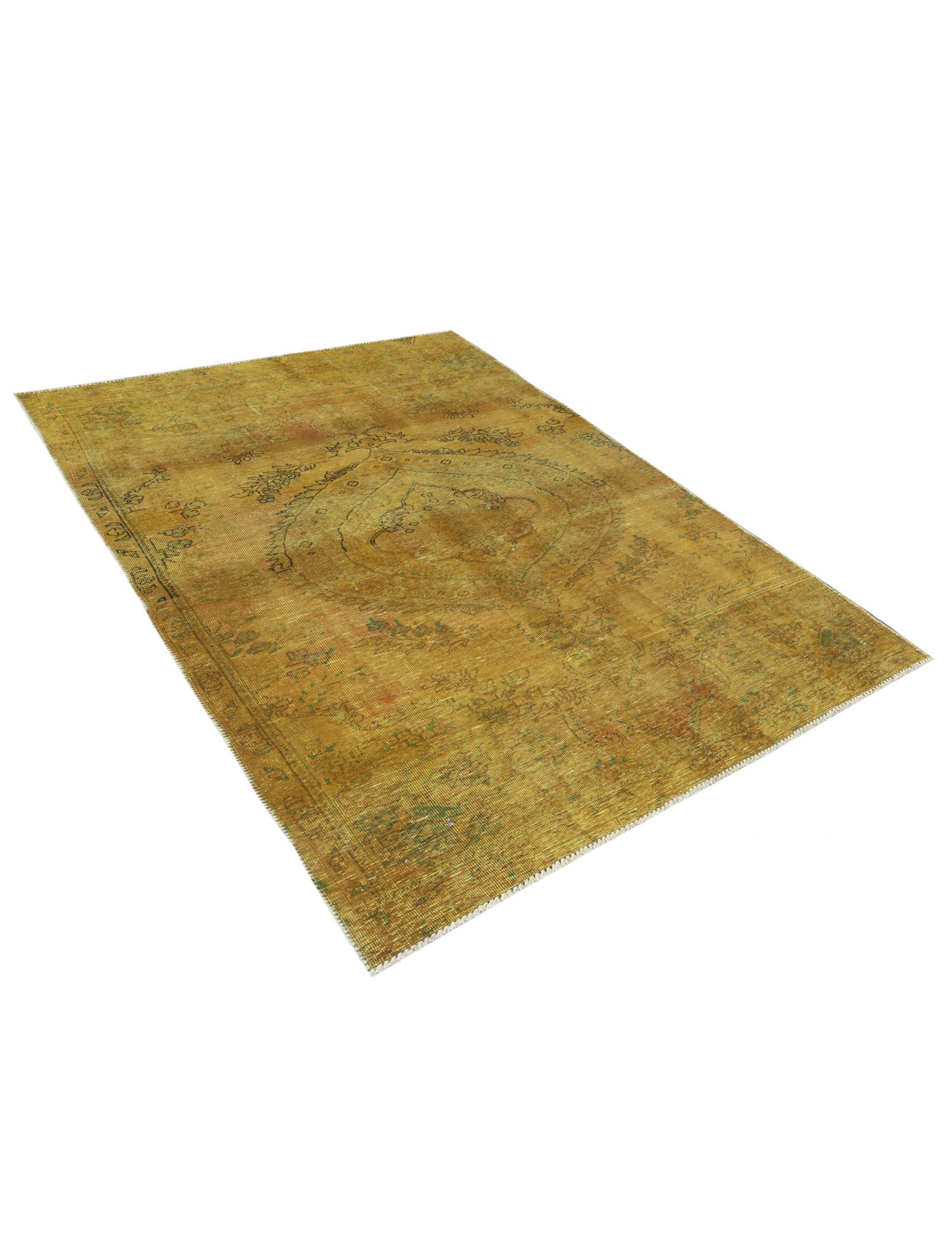 Tappeto Vintage  giallo <br/>242 x 142 cm