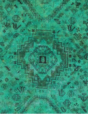 Grønn Persia Vintage Teppe  220 x 150 cm