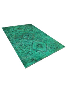 Grønn Persia Vintage Teppe  220 x 150 cm