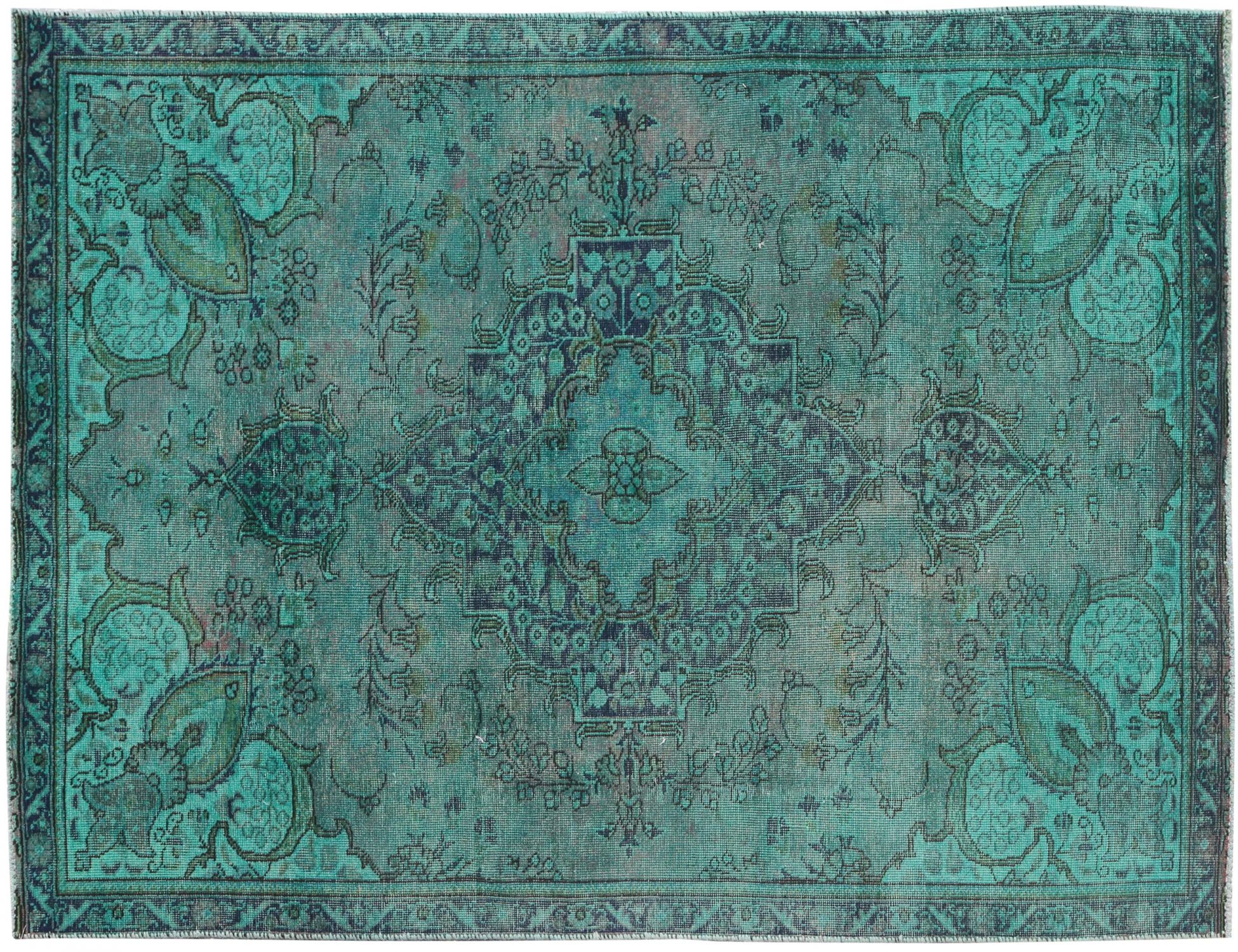 Tappeto Vintage  verde <br/>234 x 141 cm