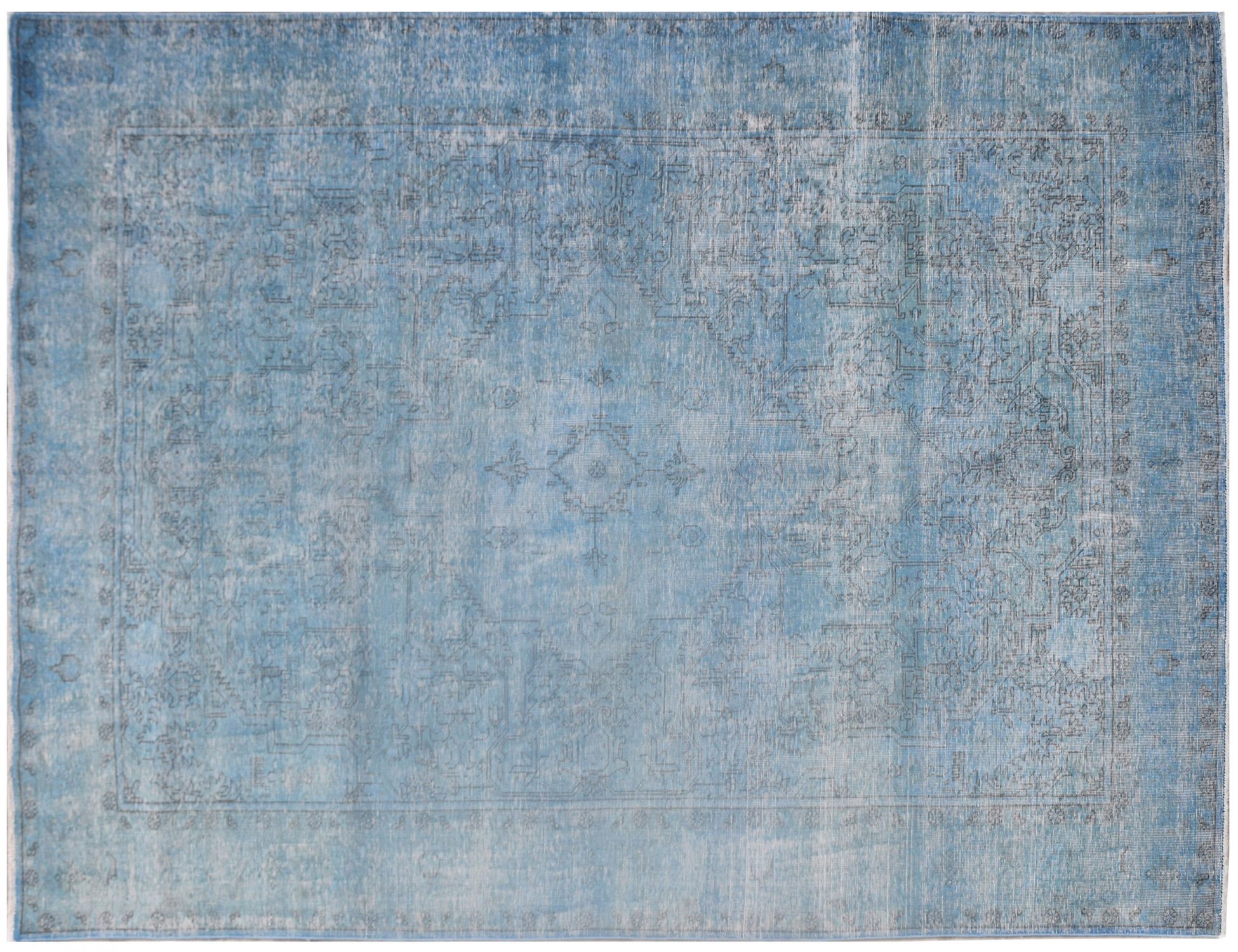 Vintage Teppich  blau <br/>287 x 205 cm