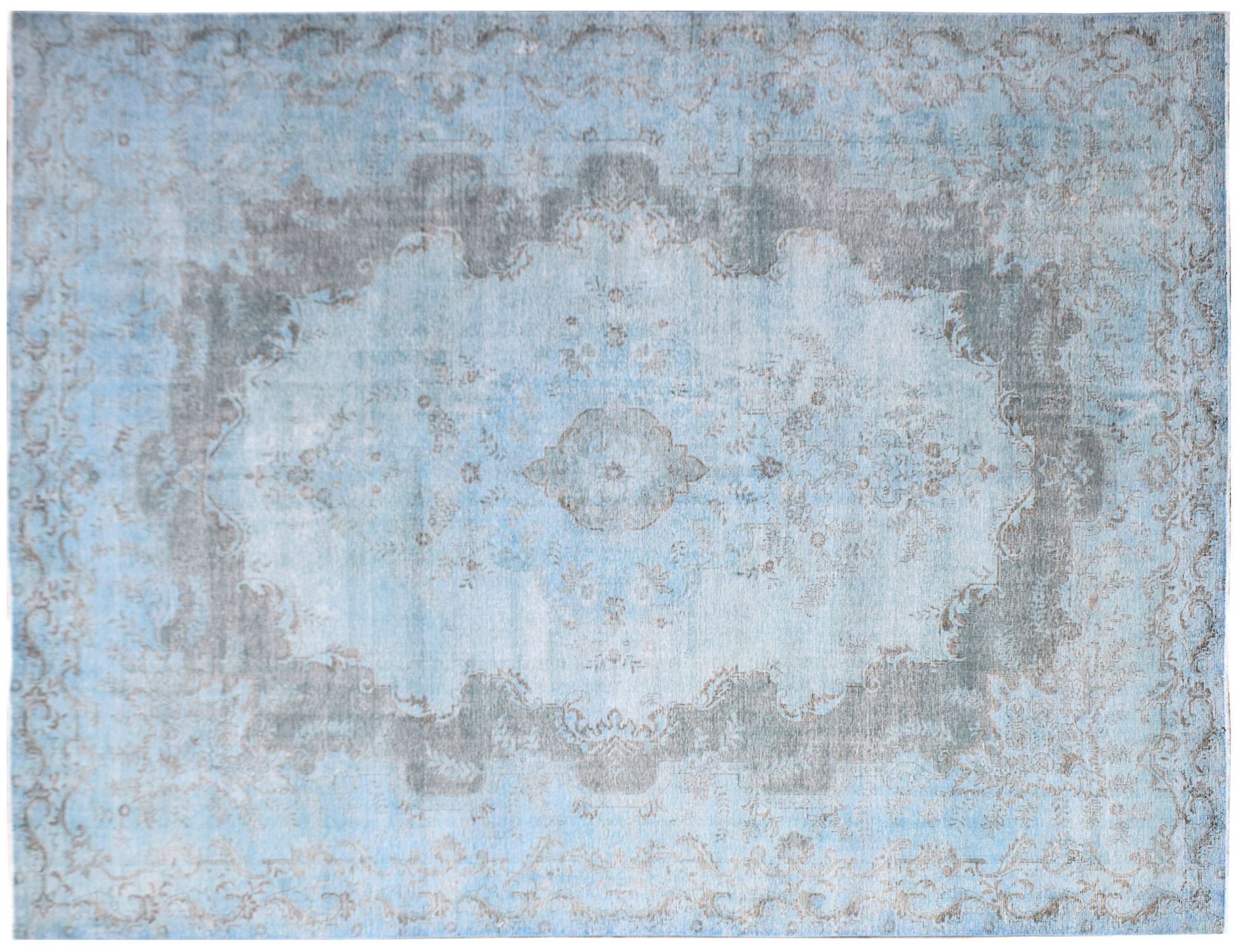 Vintage Teppich  blau <br/>382 x 291 cm