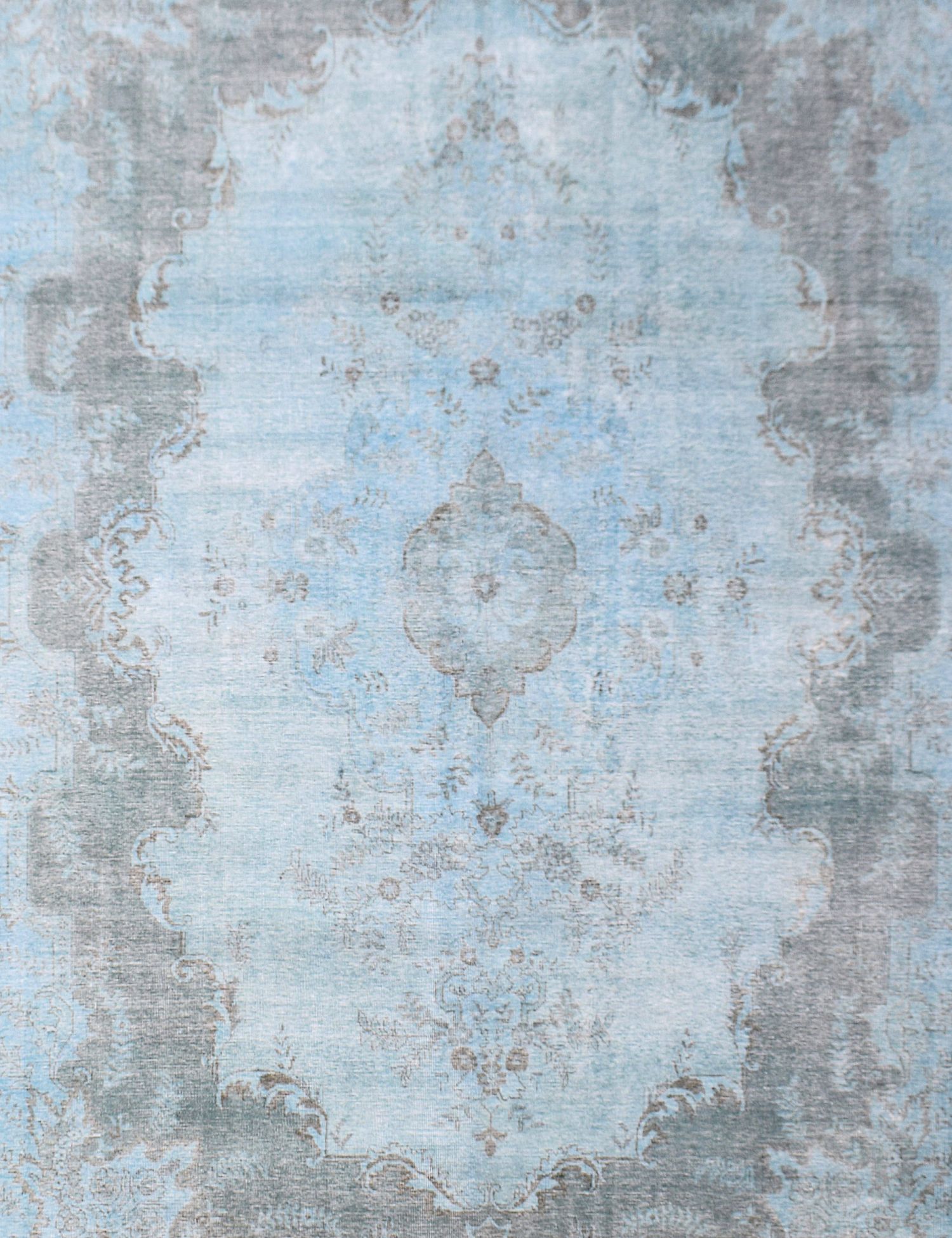 Vintage Teppich  blau <br/>382 x 291 cm