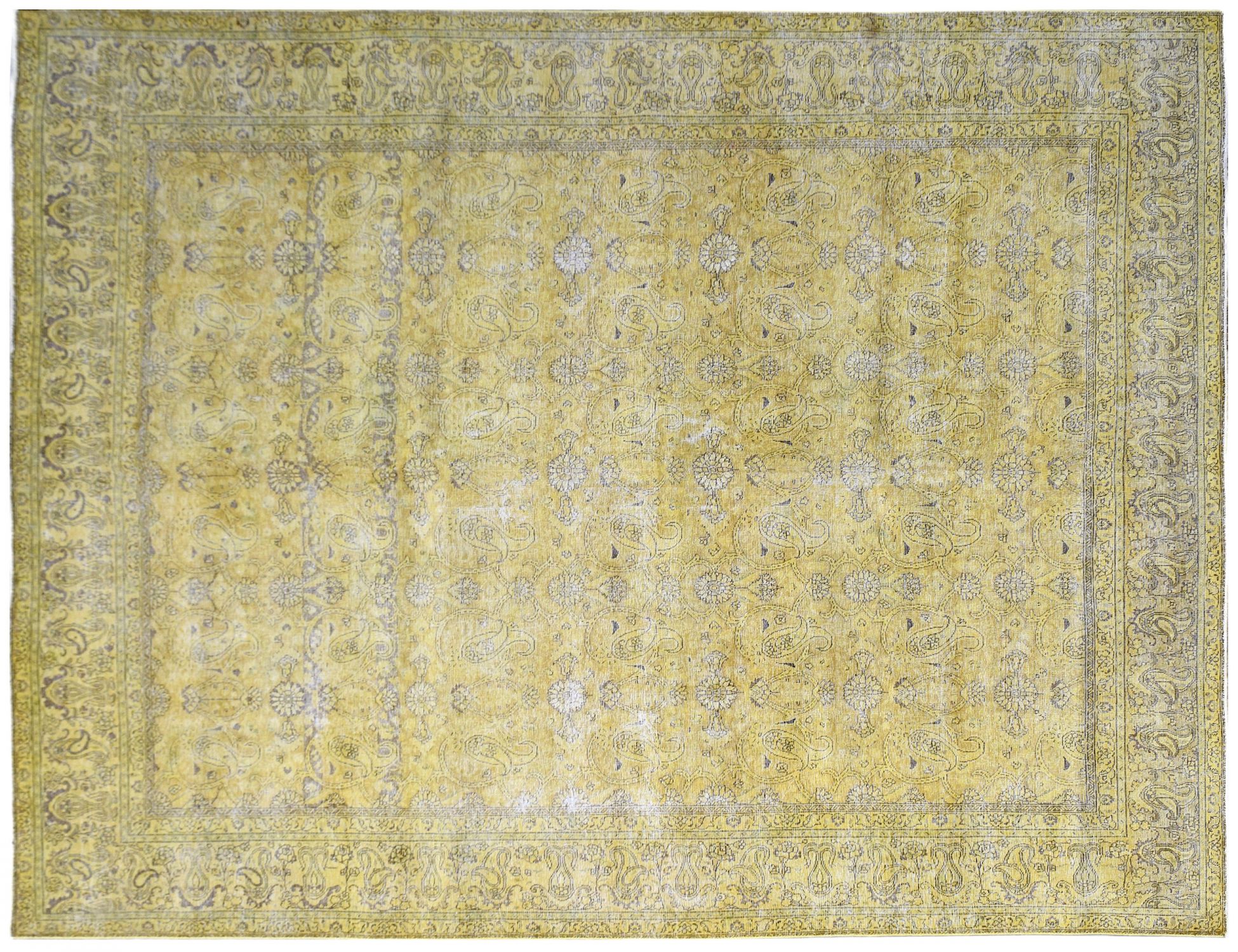 Vintage Teppich  gelb <br/>387 x 284 cm