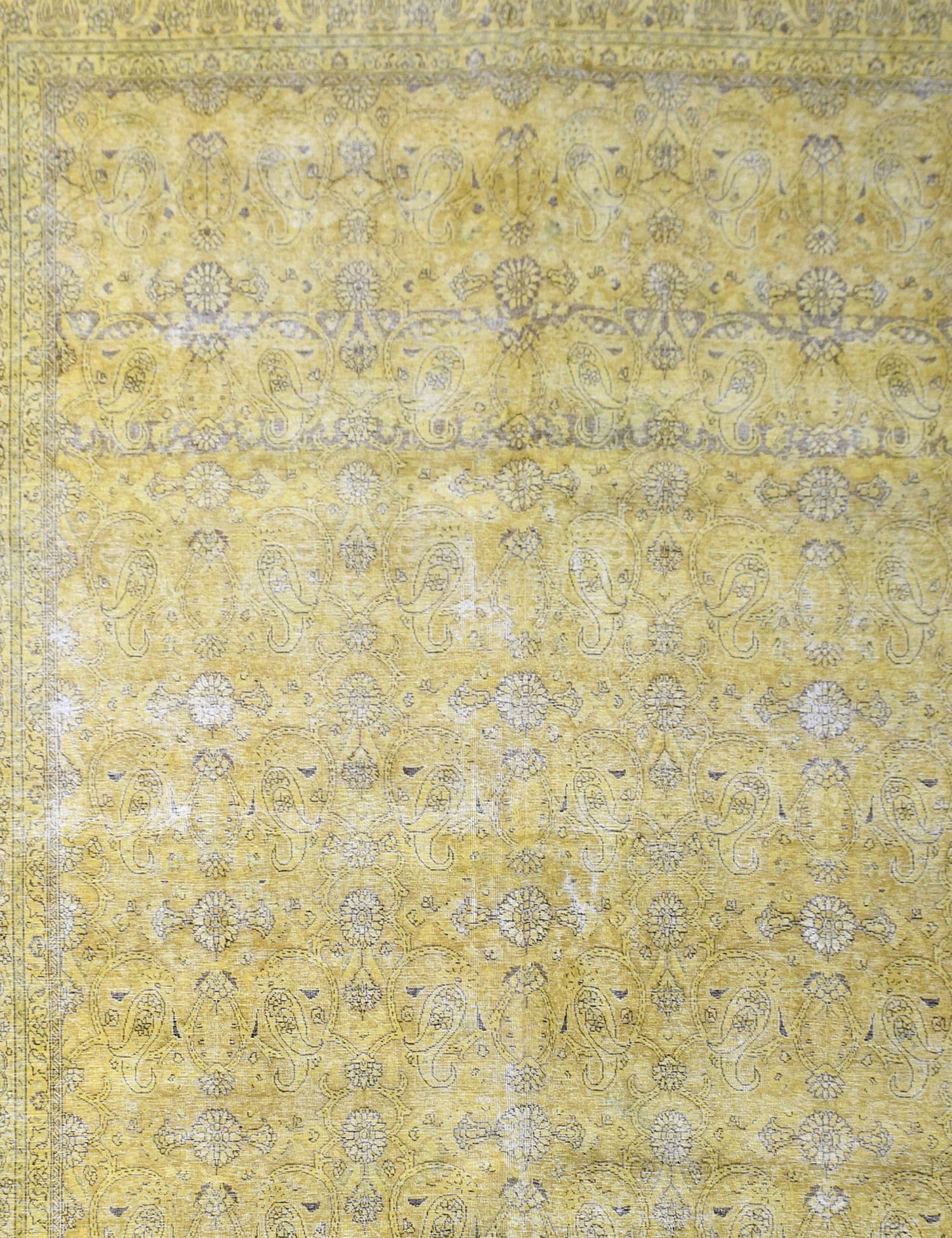 Vintage Teppich  gelb <br/>387 x 284 cm