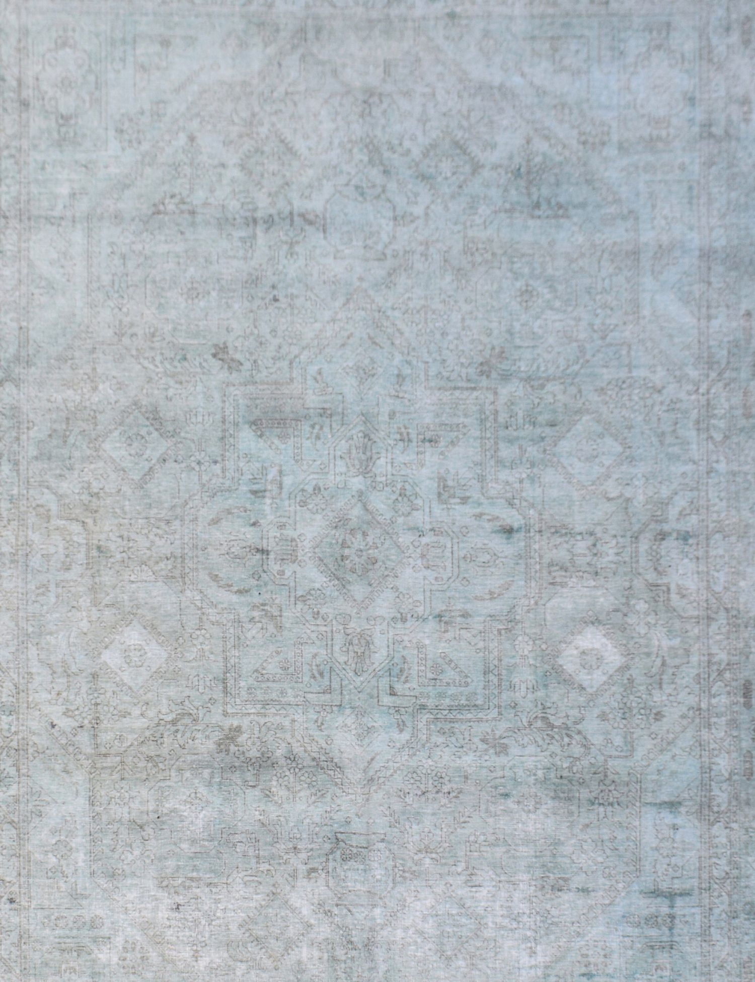 Tappeto Vintage  blau <br/>386 x 288 cm