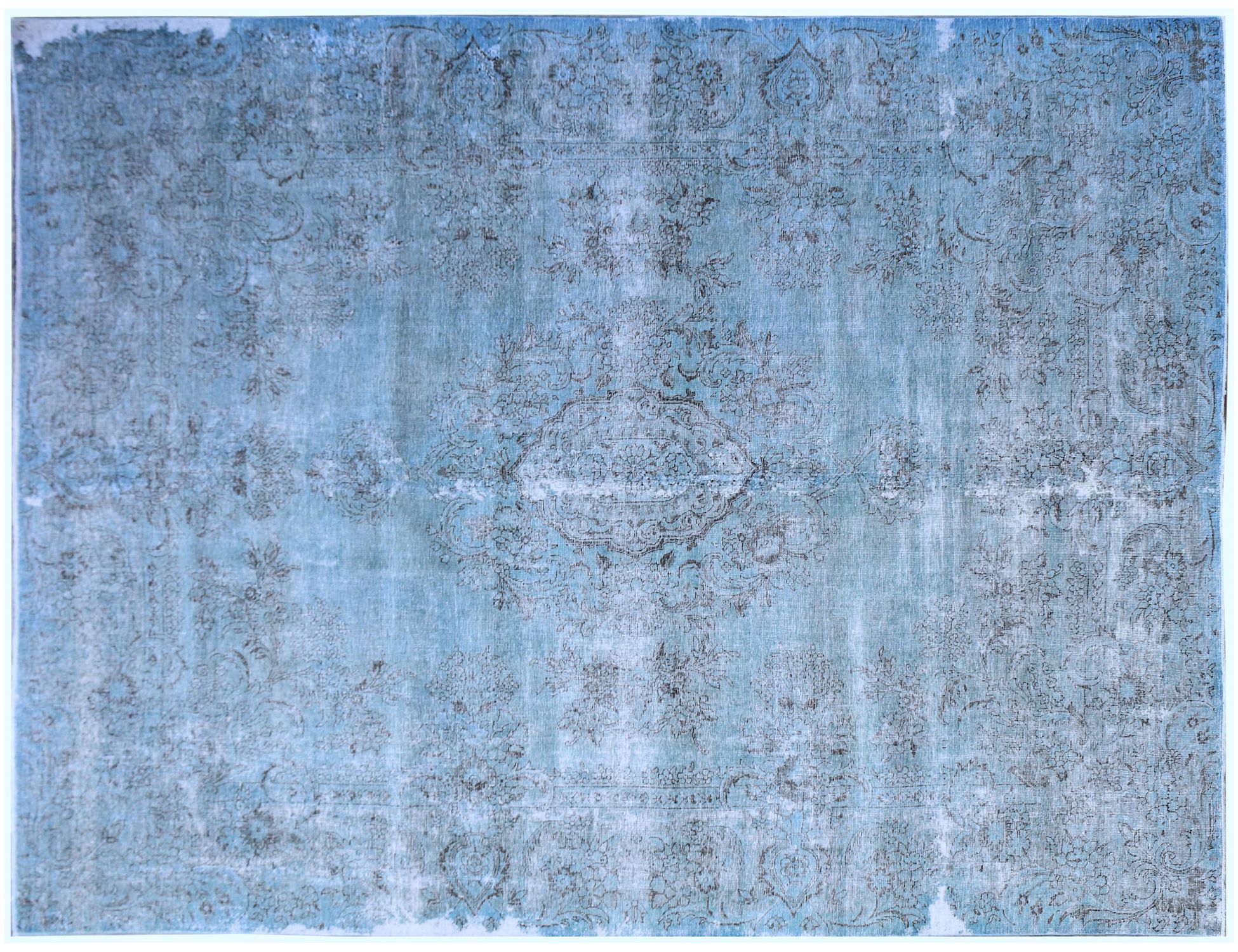 Vintage Teppich  blau <br/>389 x 289 cm
