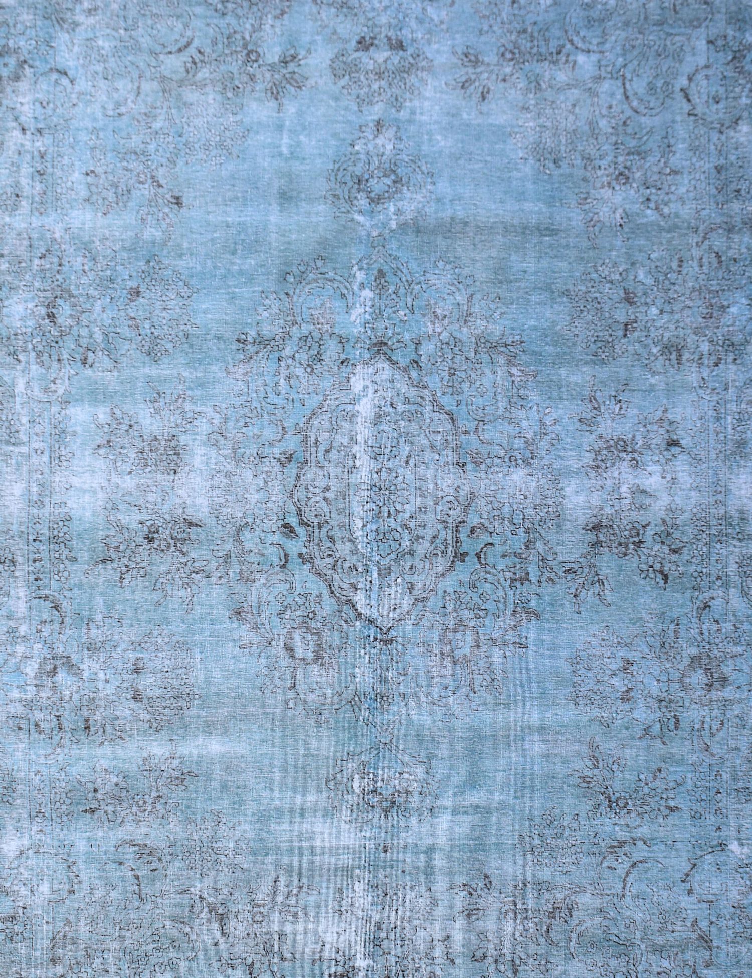 Vintage Teppich  blau <br/>389 x 289 cm