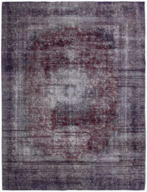 Lila Persien Vintage Teppich 361 x 271 cm