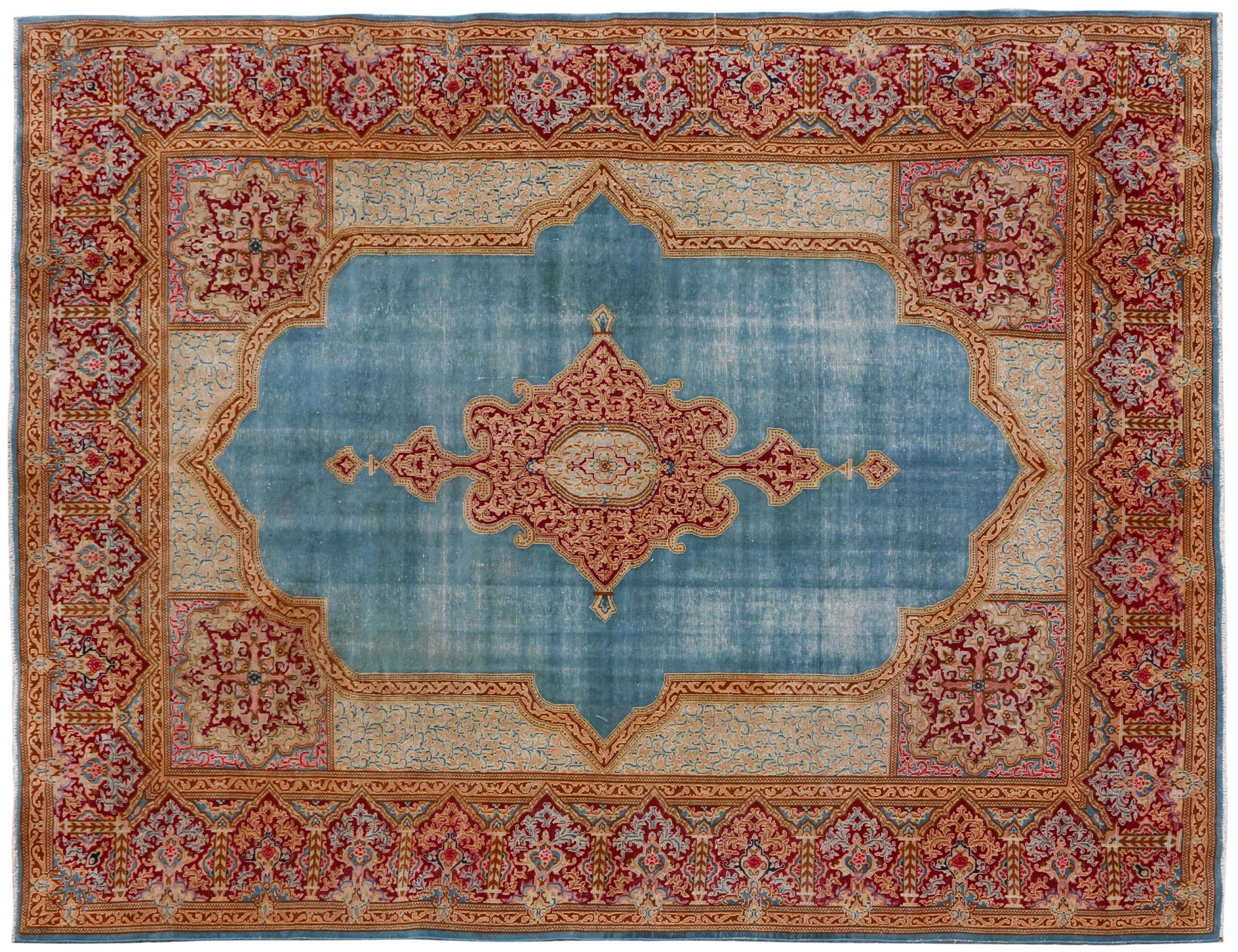 Retro  blu <br/>408 x 303 cm