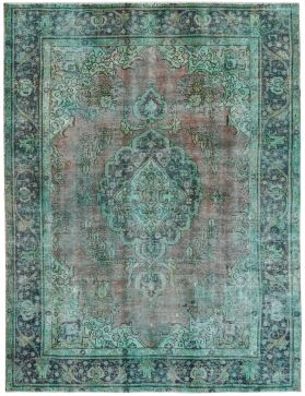 Vintage rug  green  <br/>322 x 249 cm