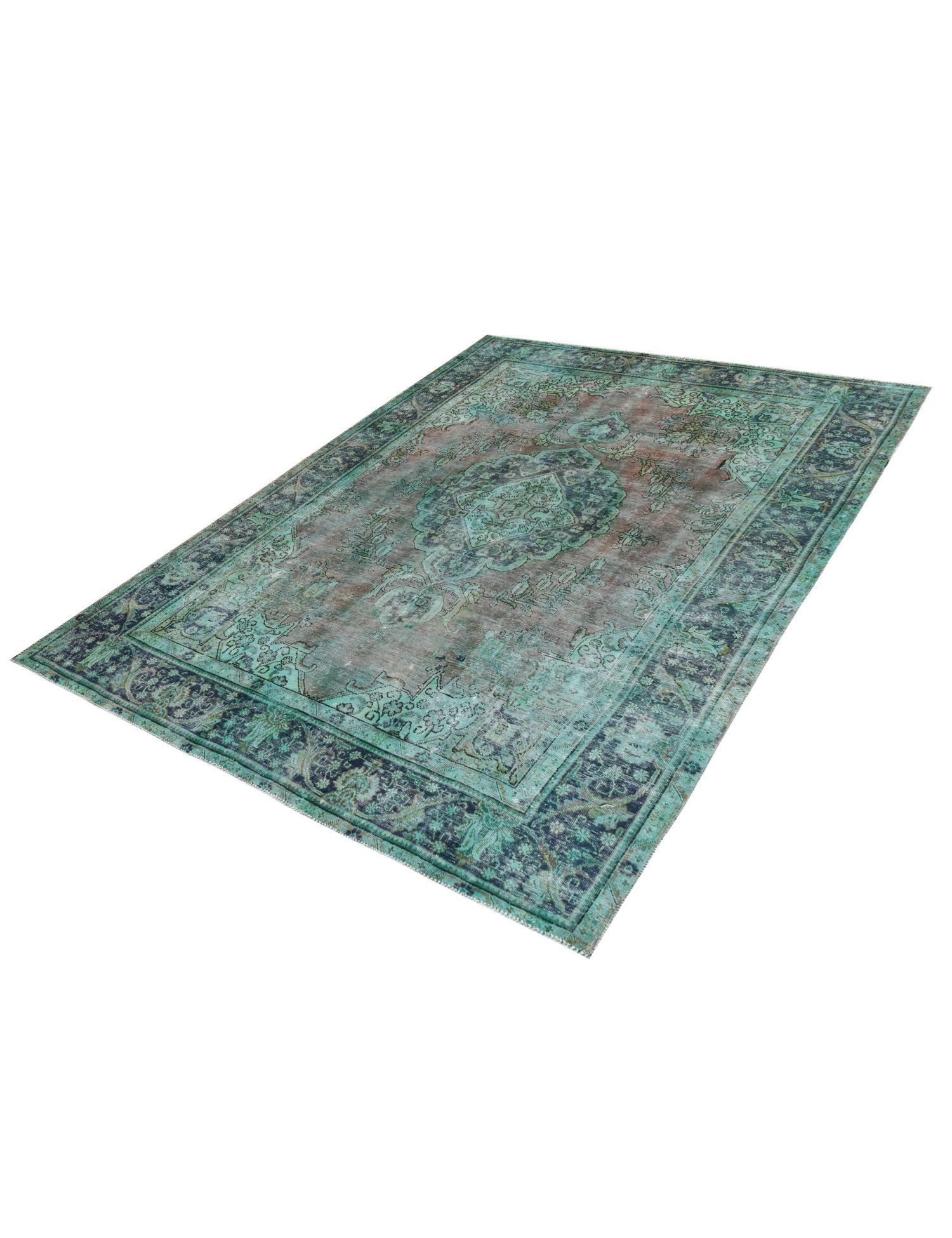 Vintage rug  green  <br/>322 x 249 cm