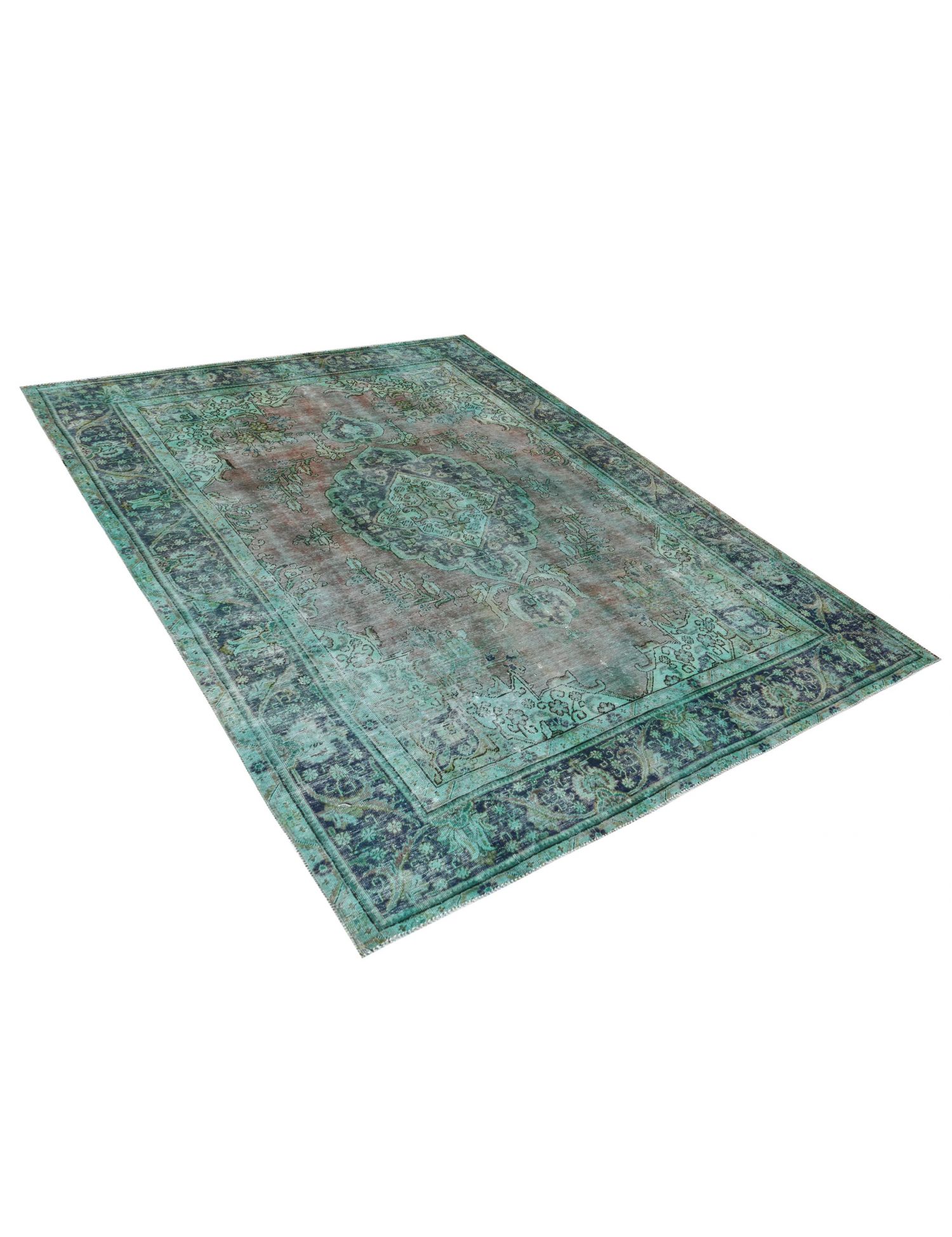 Vintage rug  green  <br/>322 x 249 cm