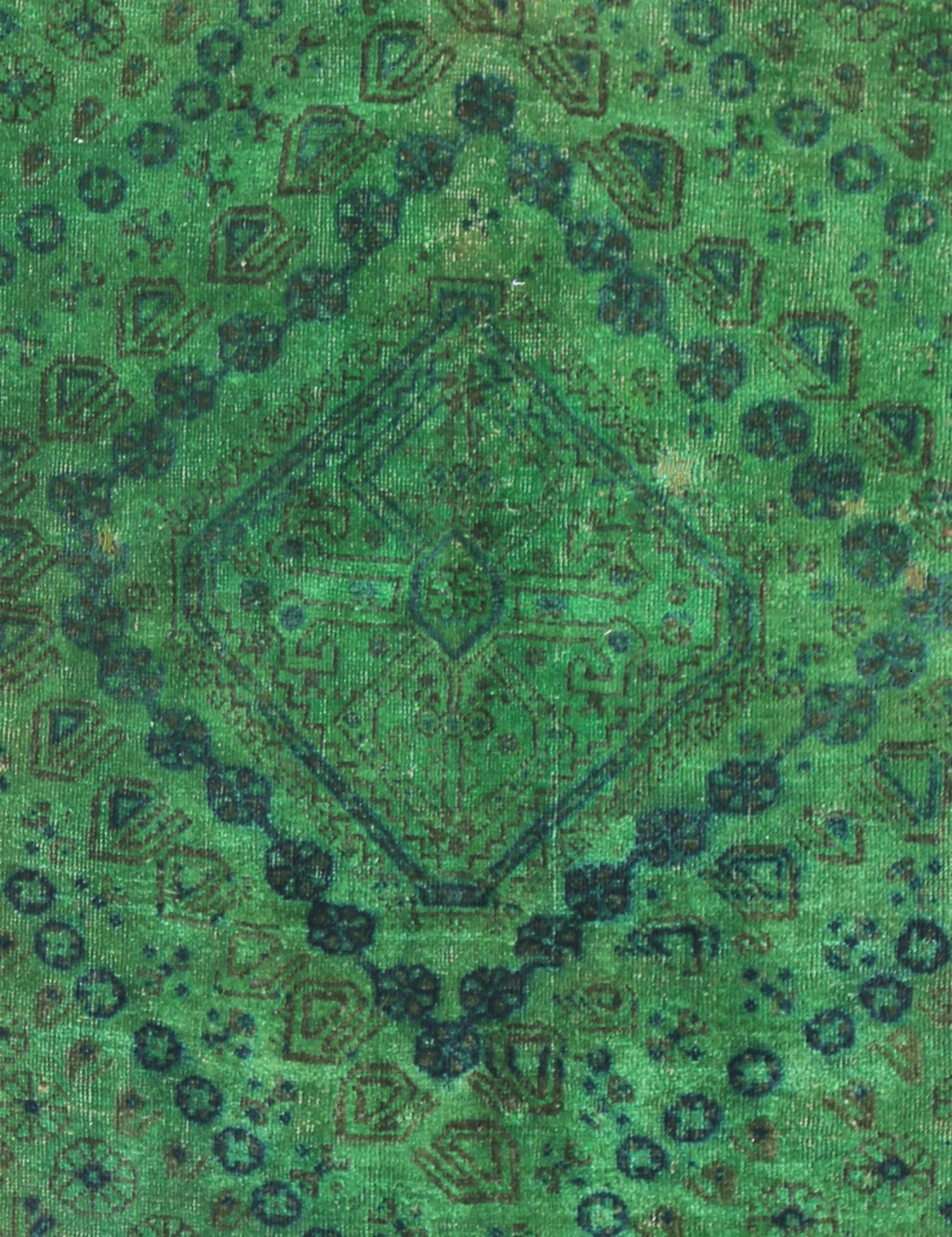 Vintage Carpet  green  <br/>193 x 97 cm