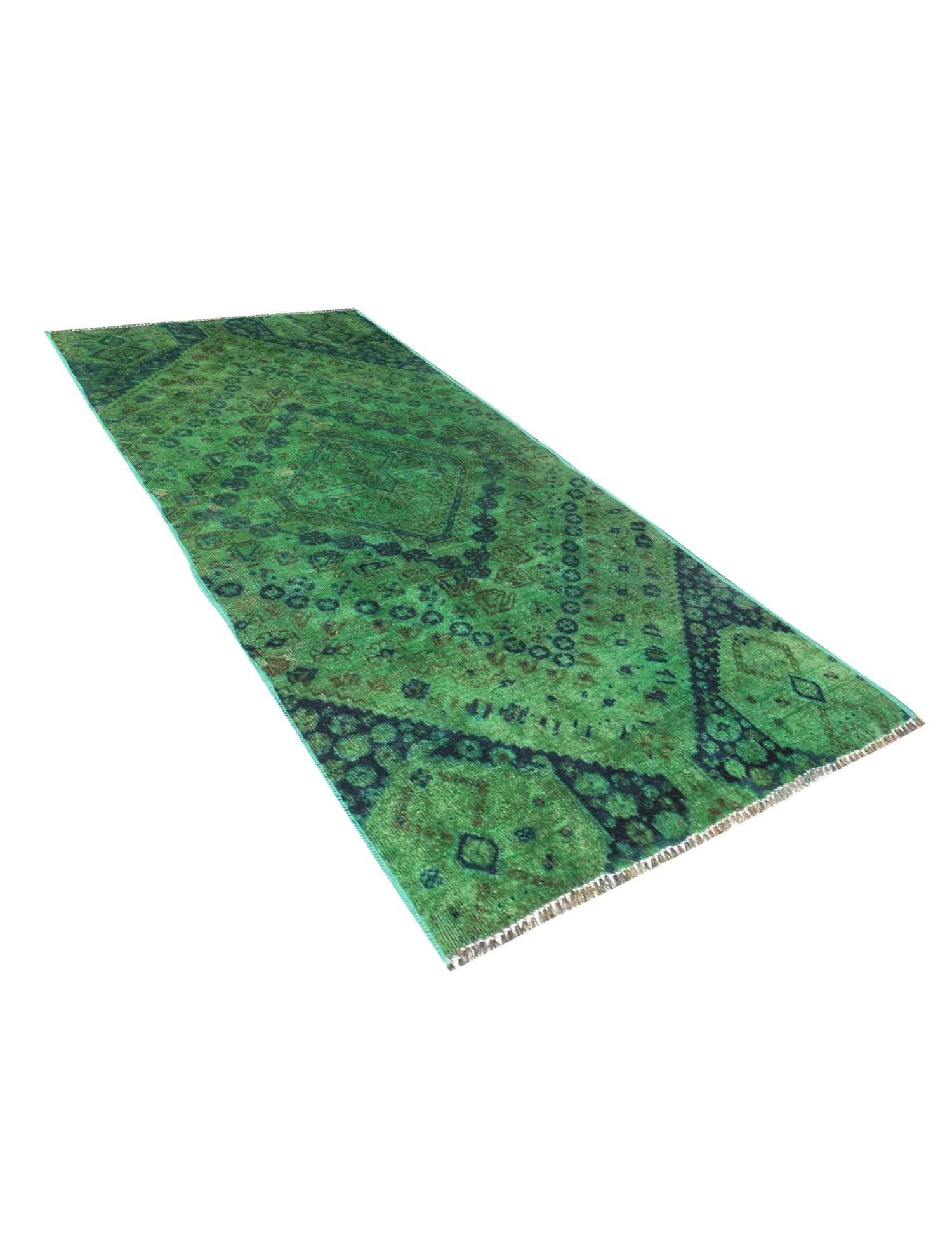 Vintage Carpet  green  <br/>193 x 97 cm