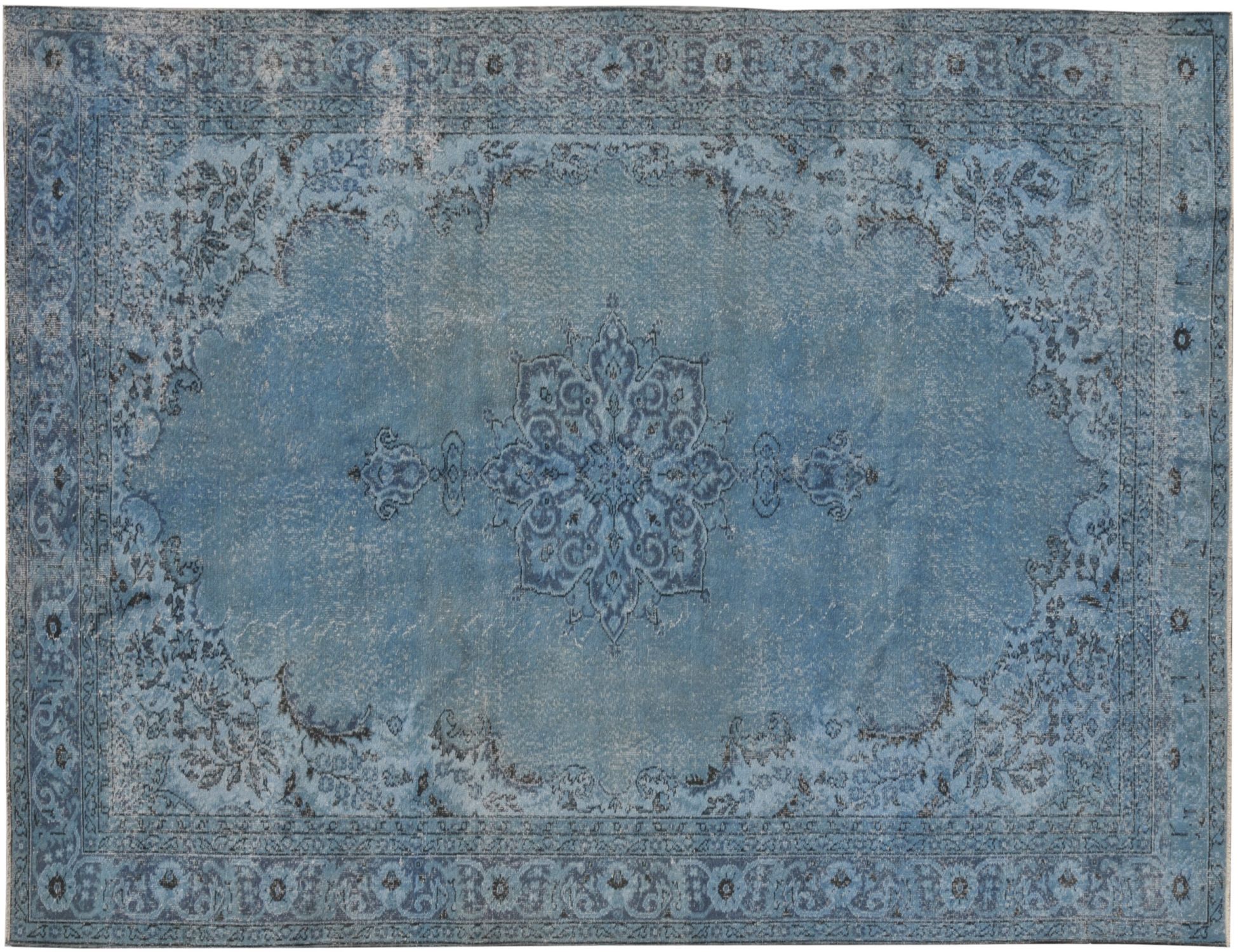 Vintage Teppich  blau <br/>349 x 198 cm