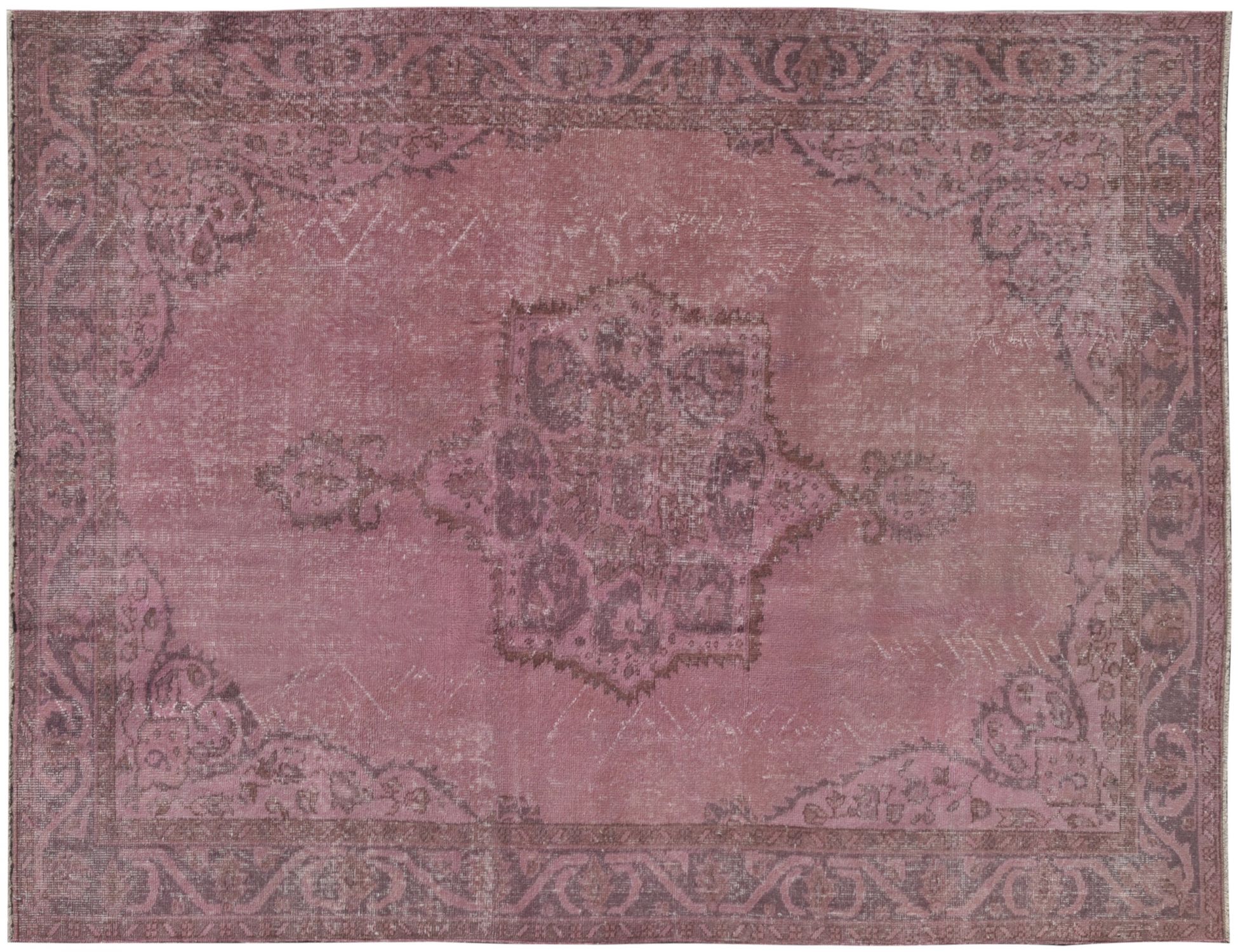 Tappeto Vintage  rosa <br/>254 x 164 cm