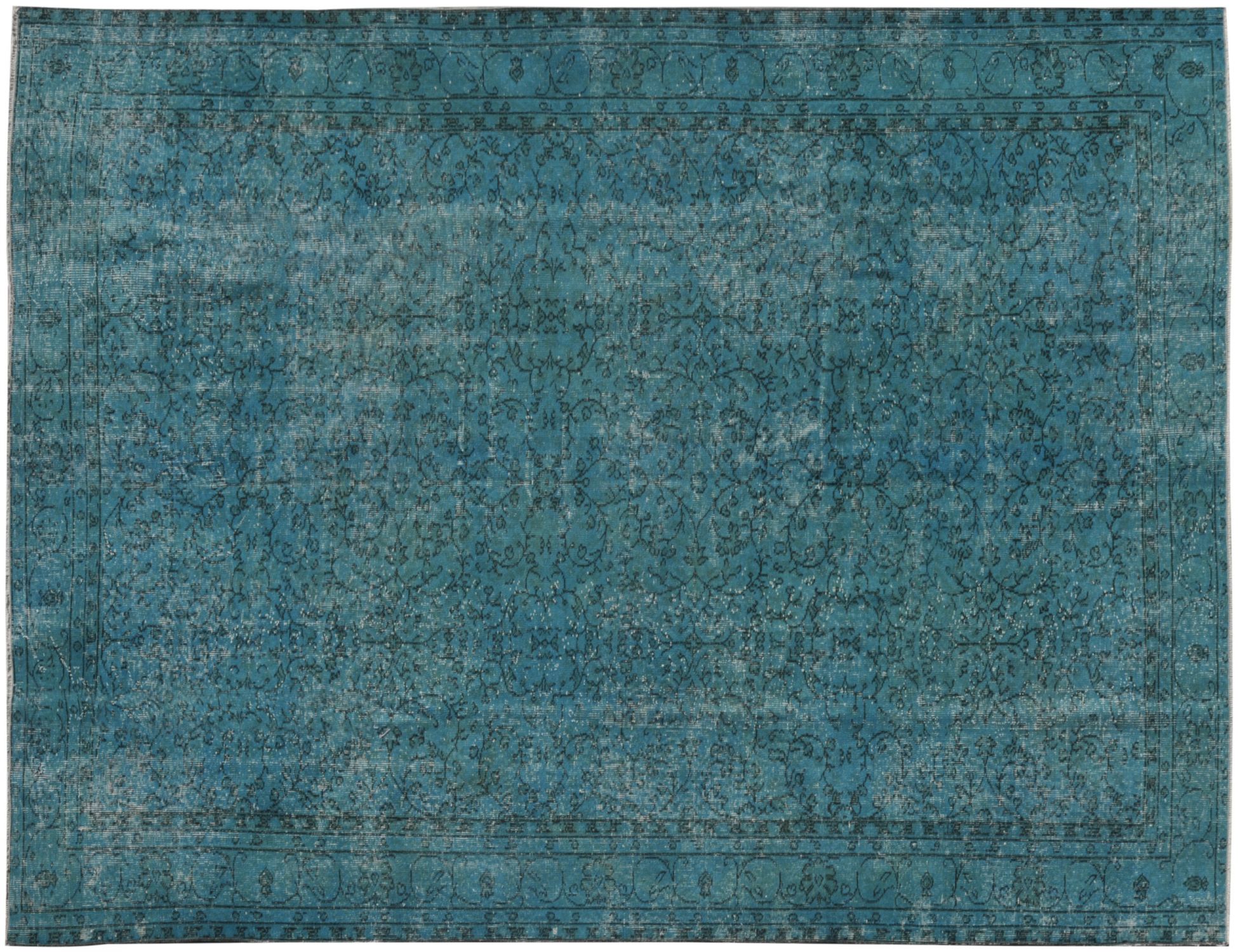 Tappeto Vintage  turchese <br/>300 x 200 cm