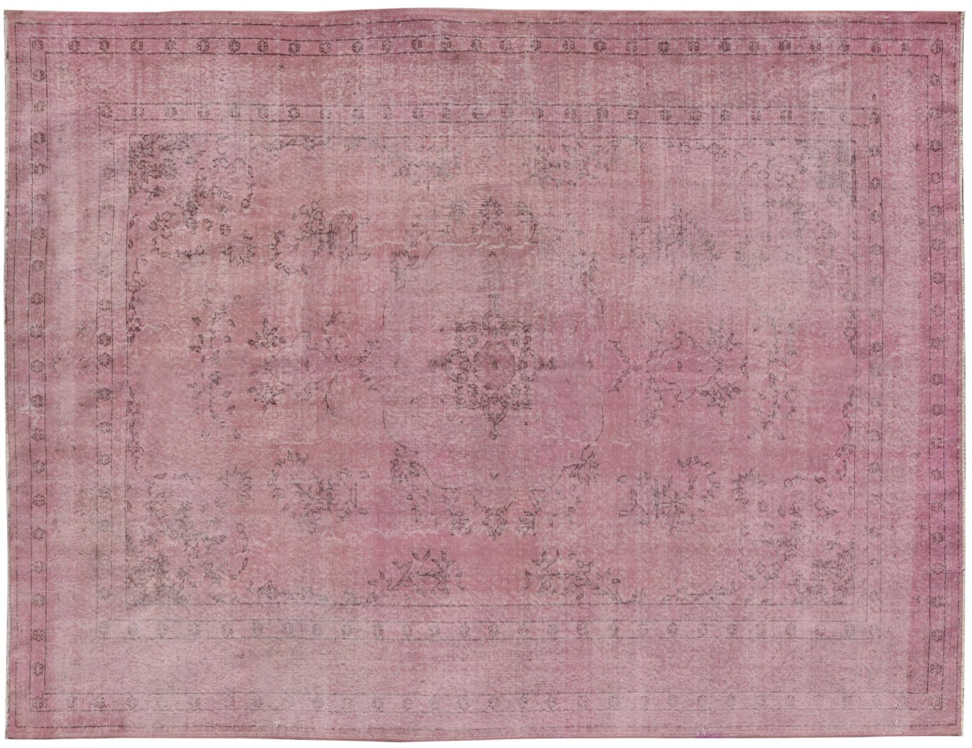 Tappeto Vintage  rosa <br/>315 x 208 cm