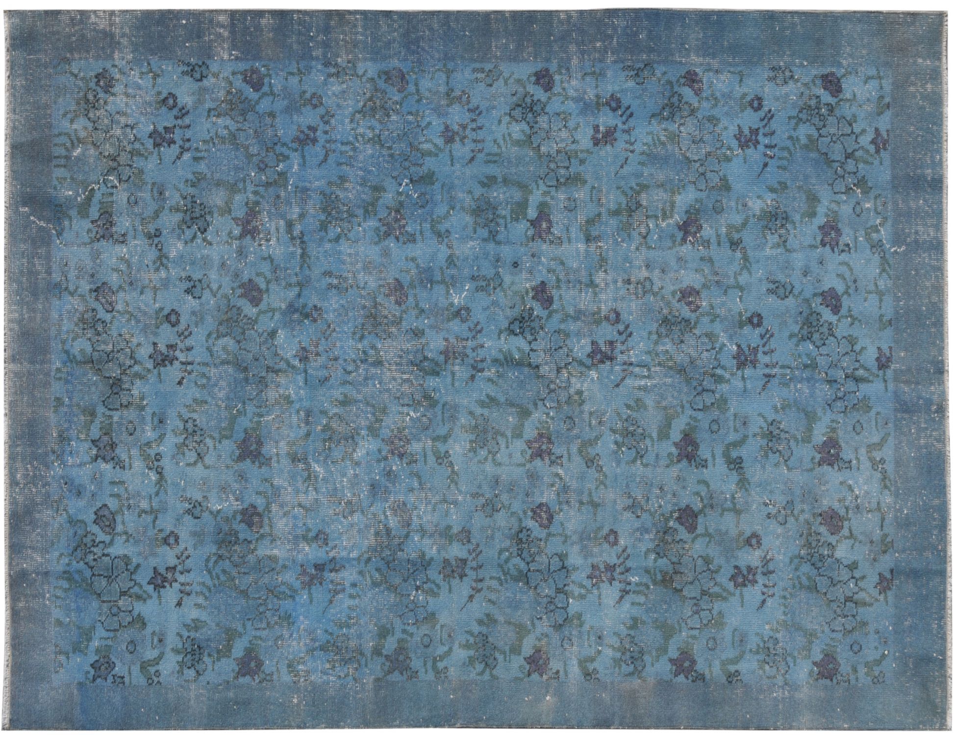 Tappeto Vintage  blau <br/>277 x 164 cm