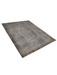 Grijs Turkije Vintage Tapijt  275 x 175 cm