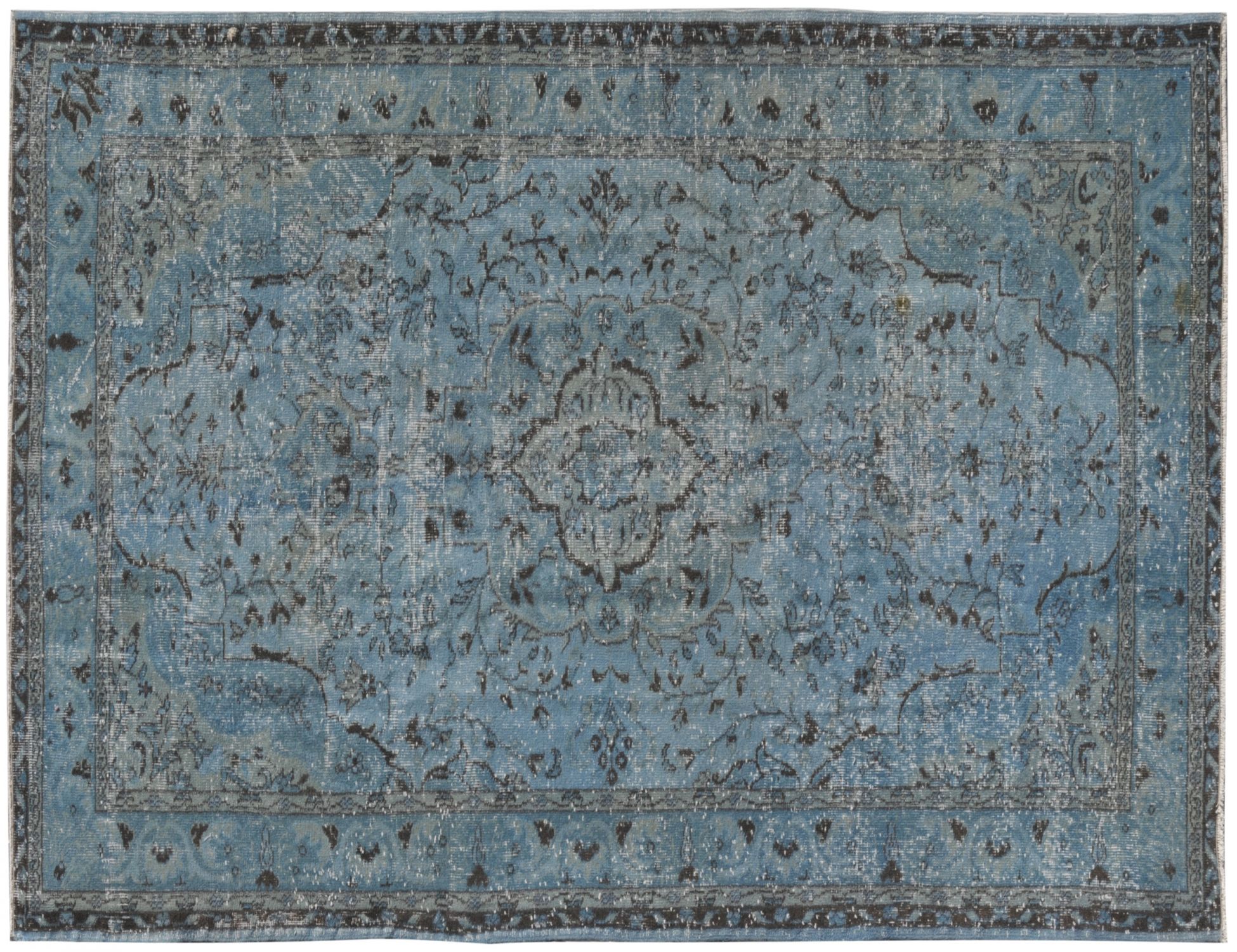 Tappeto Vintage  blå <br/>236 x 155 cm