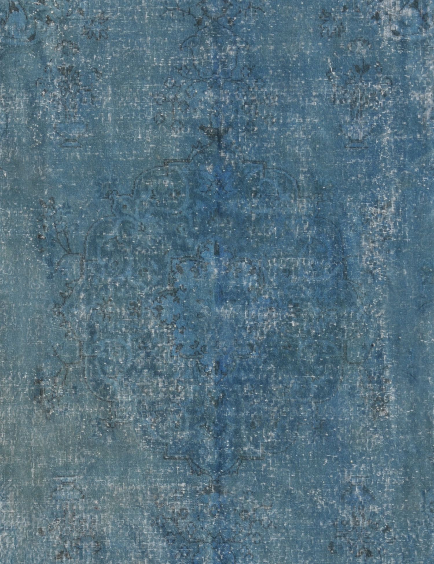 Vintage Carpet  turkoise  <br/>270 x 219 cm