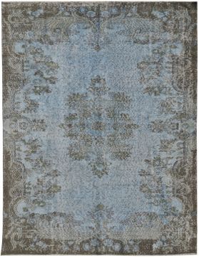 Tappeto Vintage 284 x 175 blau