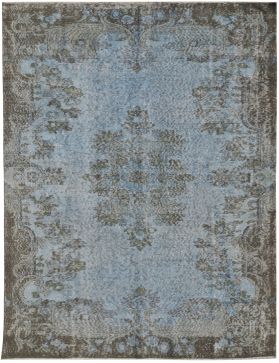 Tappeto Vintage 284 x 175 blu