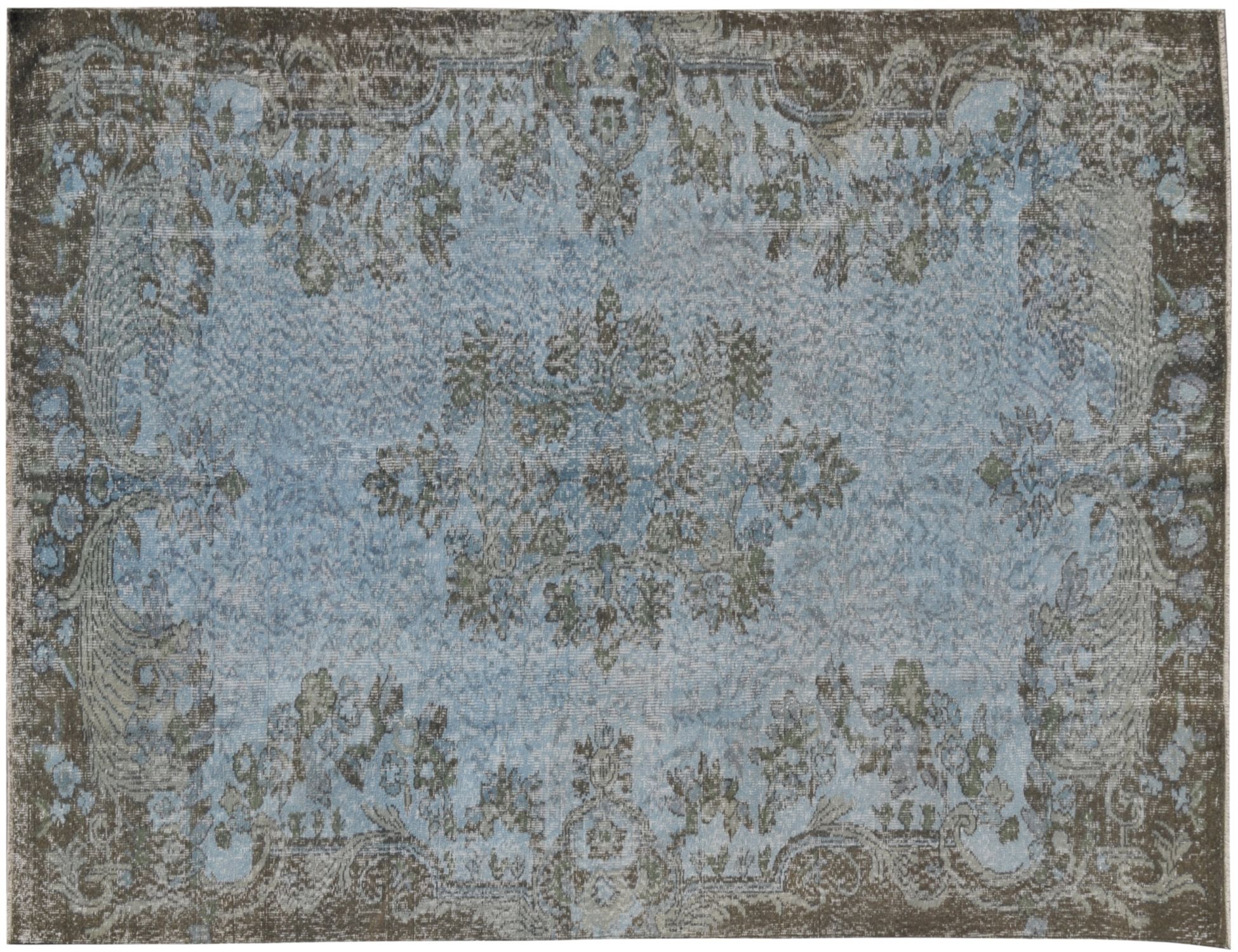 Vintage Teppich  blau <br/>284 x 175 cm
