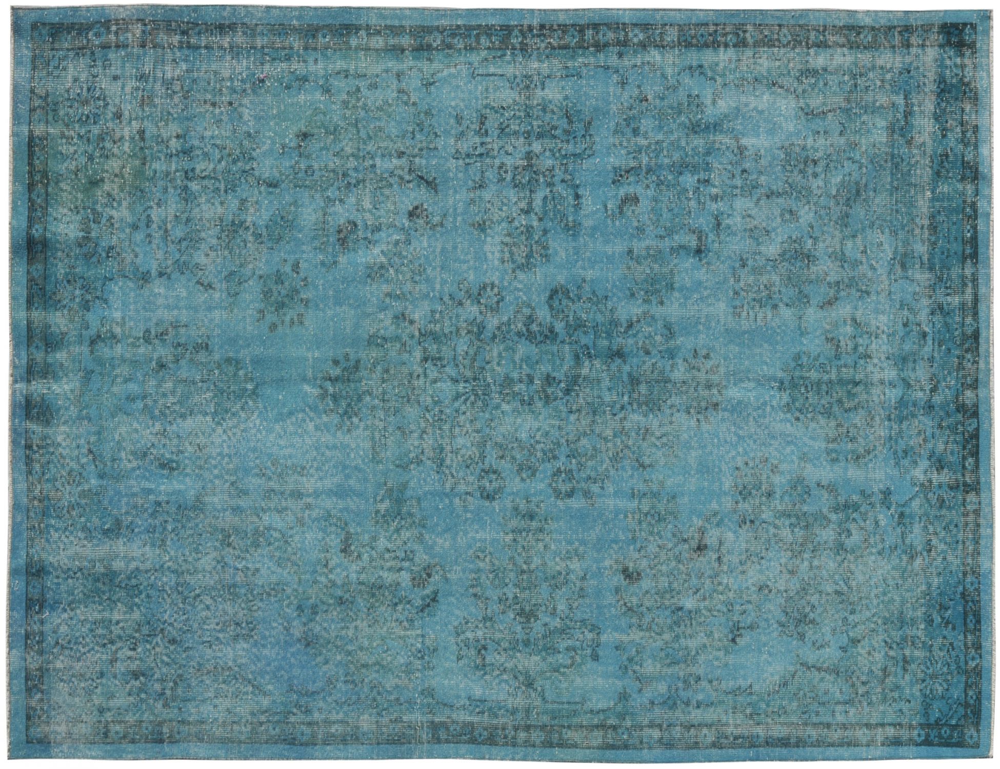 Vintage Tapijt  blauw <br/>284 x 175 cm