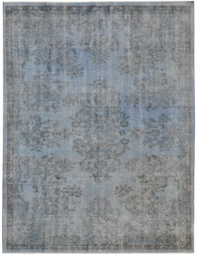 Vintage Teppich 301 x 173 blau
