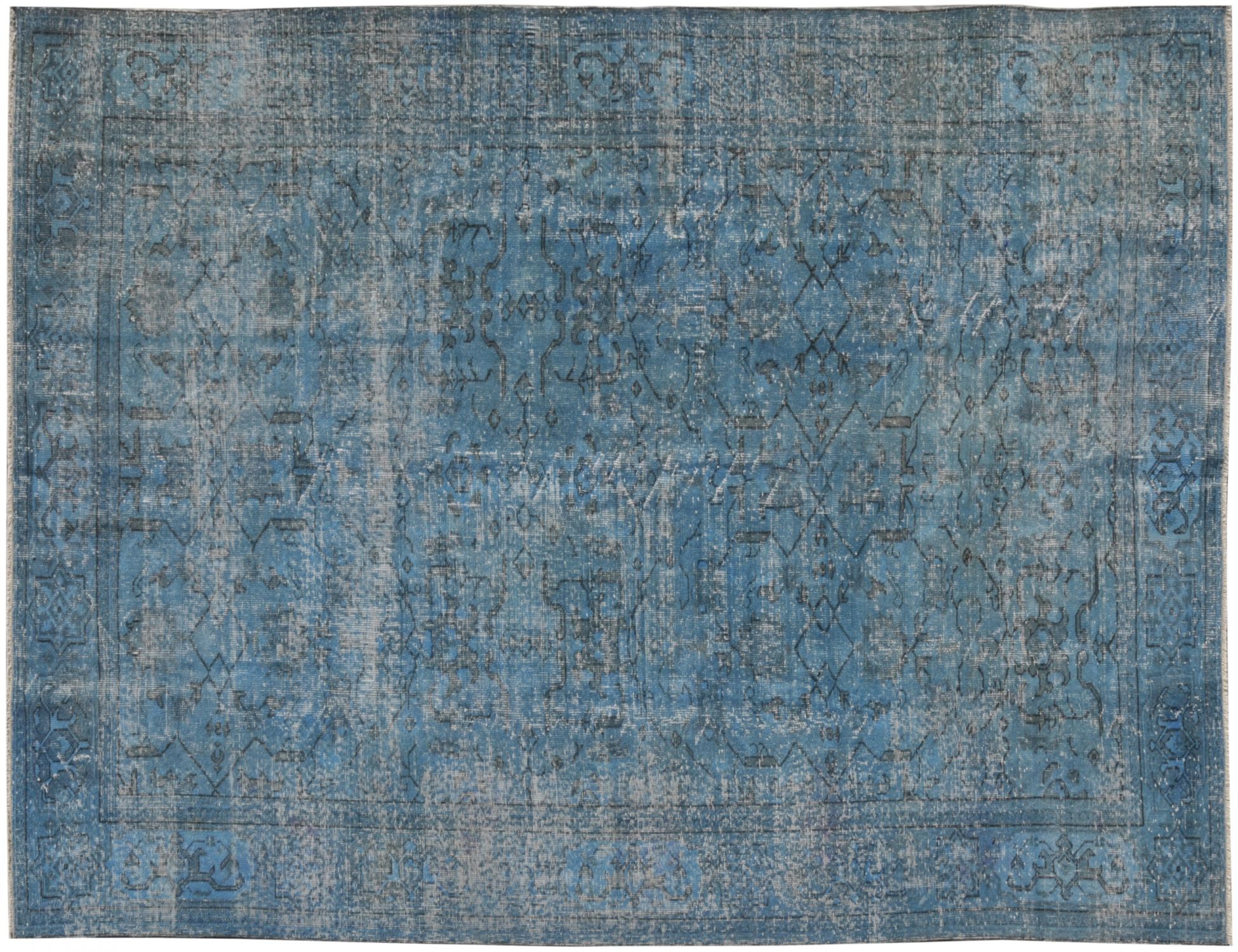 Tappeto Vintage  turchese <br/>301 x 209 cm